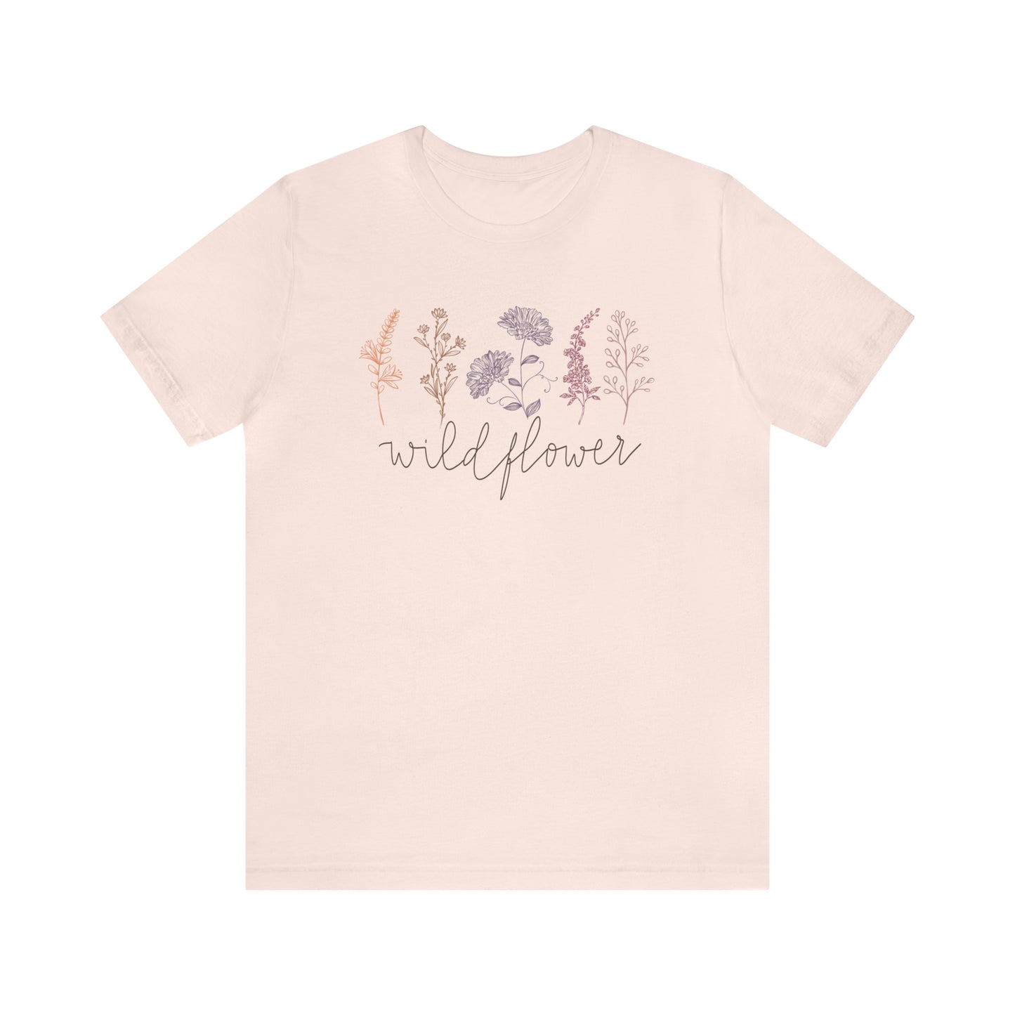 "Wildflower" Bella Canvas Short Sleeve Tee