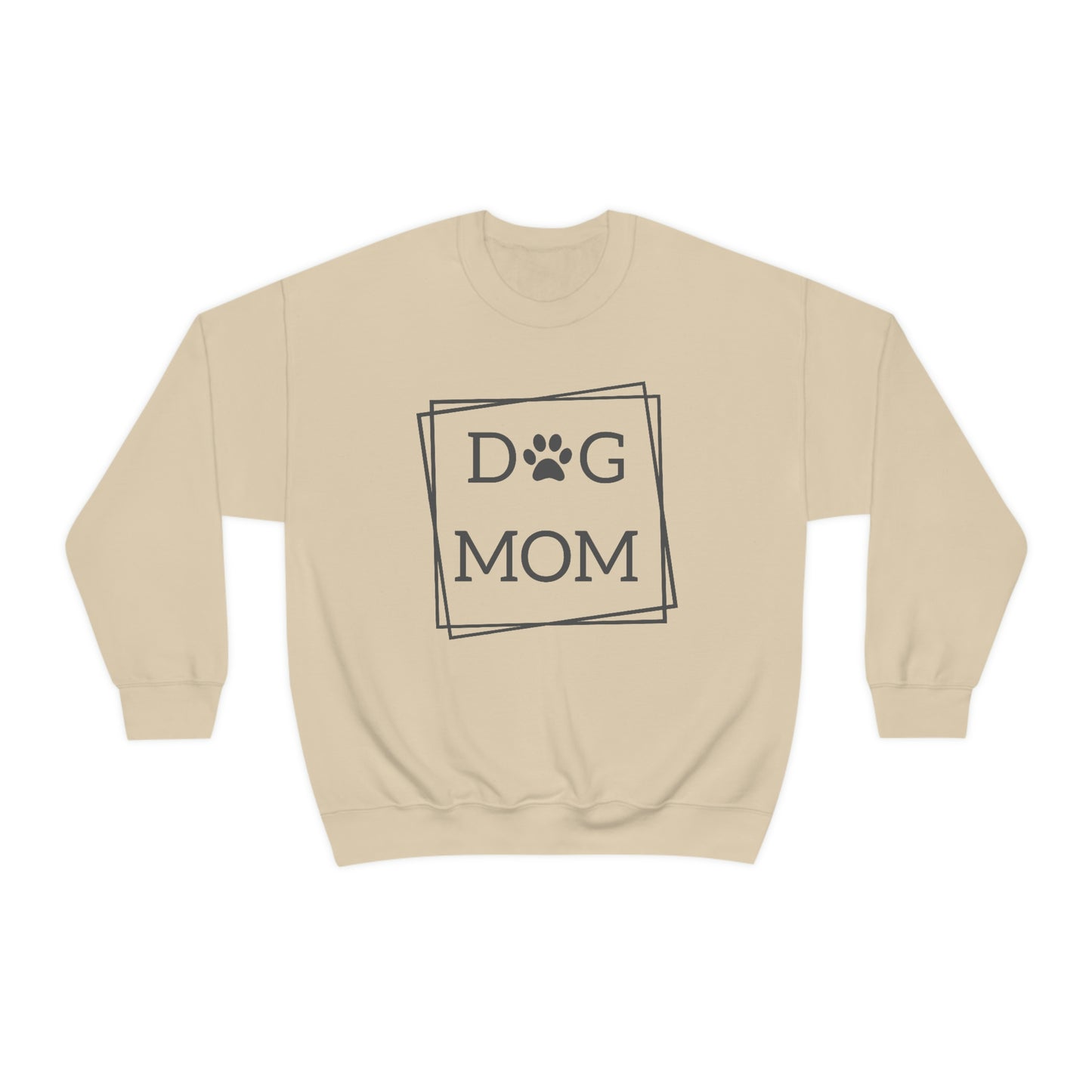 "Dog Mom" Unisex Heavy Blend™ Crewneck Sweatshirt
