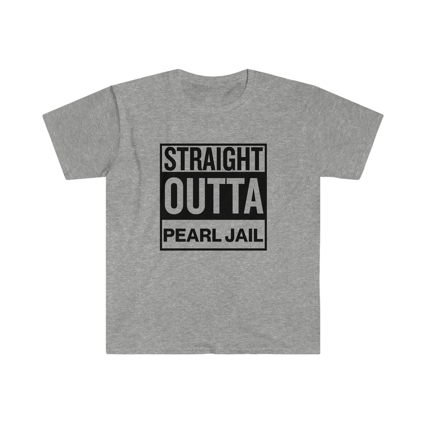 "Straight Outta Pearl Jail" Unisex Heavy Cotton Tee (Gildan Soft Style)