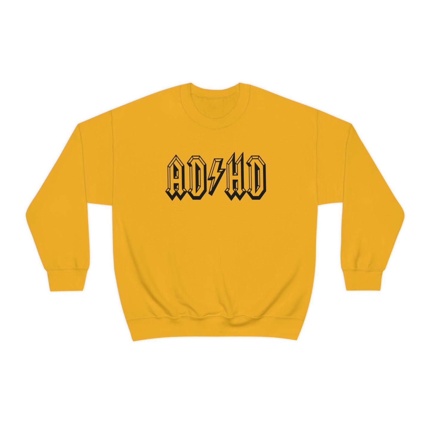 "ADHD" Unisex Crewneck Sweatshirt