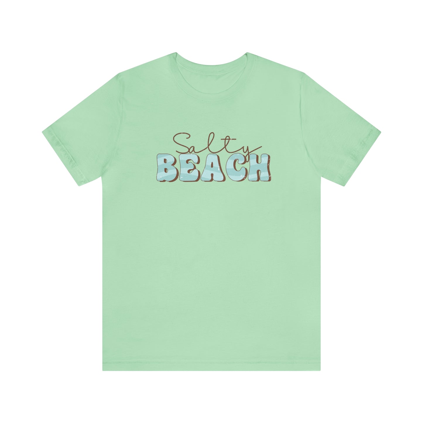 "Salty Beach" Bella Canvas Short Sleeve Tee