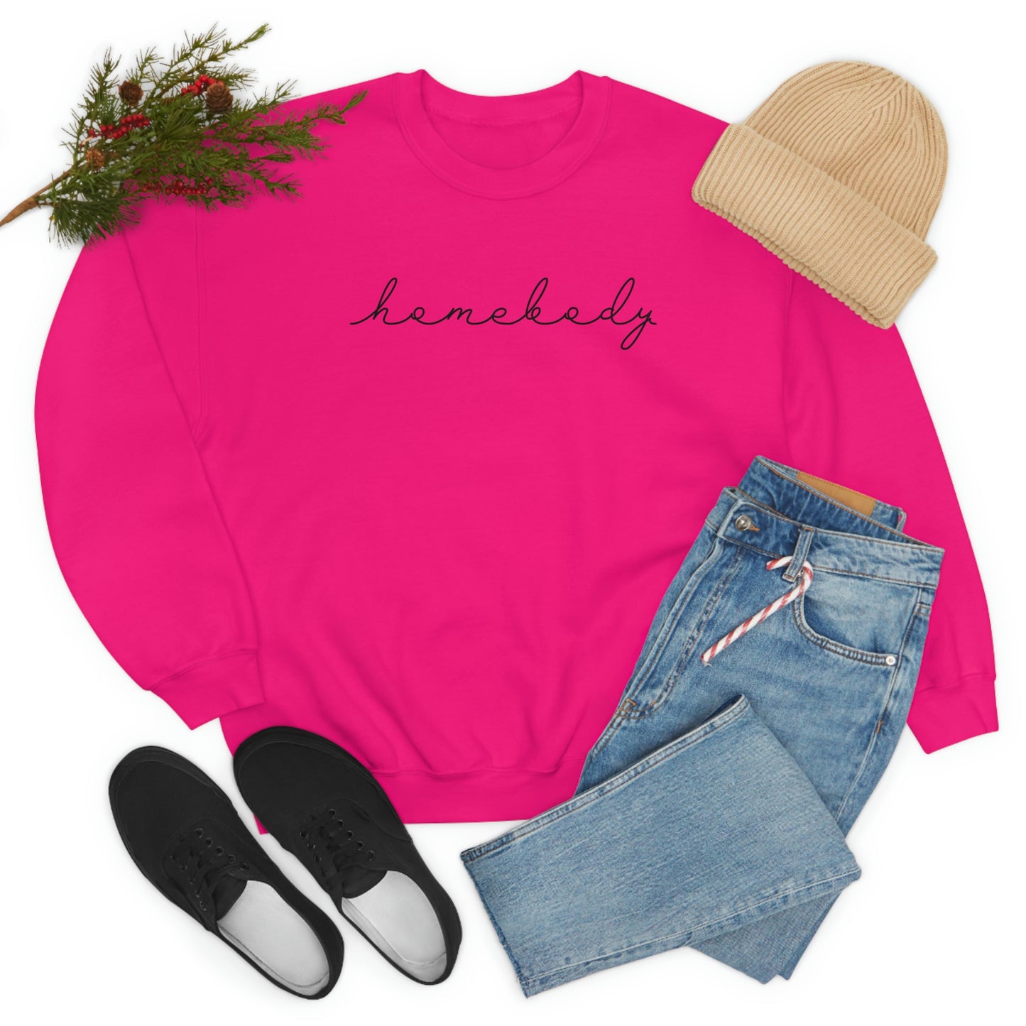 "Homebody" Unisex Heavy Blend™ Crewneck Sweatshirt