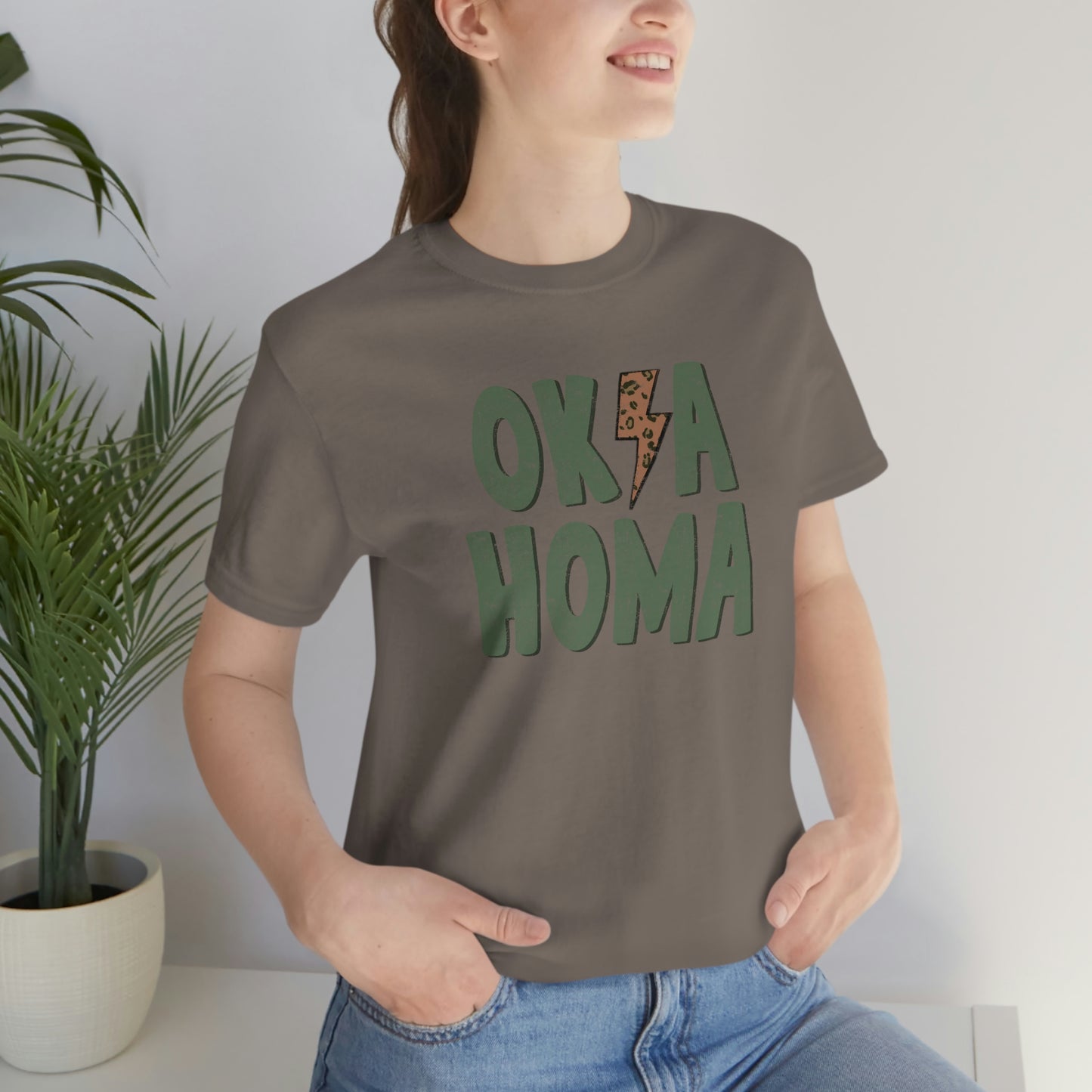 "Oklahoma" Unisex Jersey Short Sleeve Tee