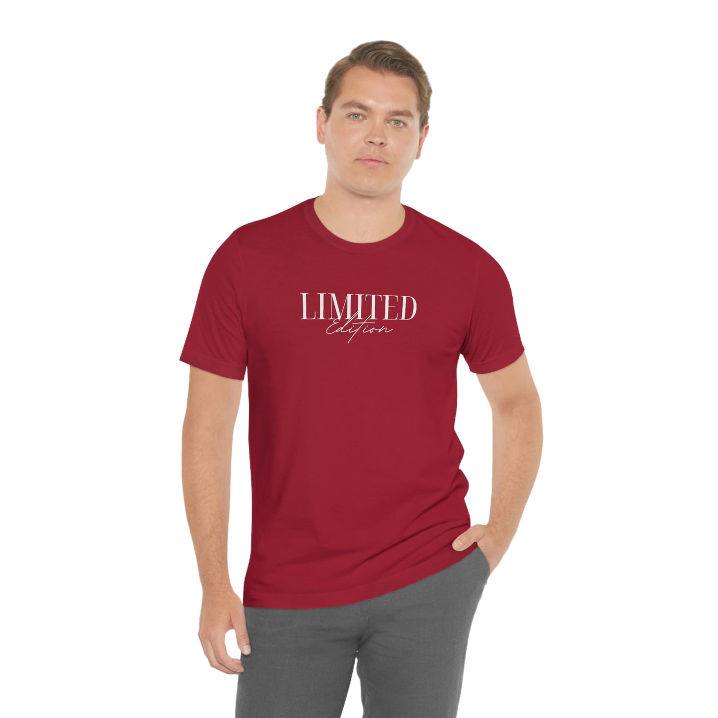 "Limited Edition Tee" Unisex Jersey Short Sleeve Tee (Bella + Canvas)