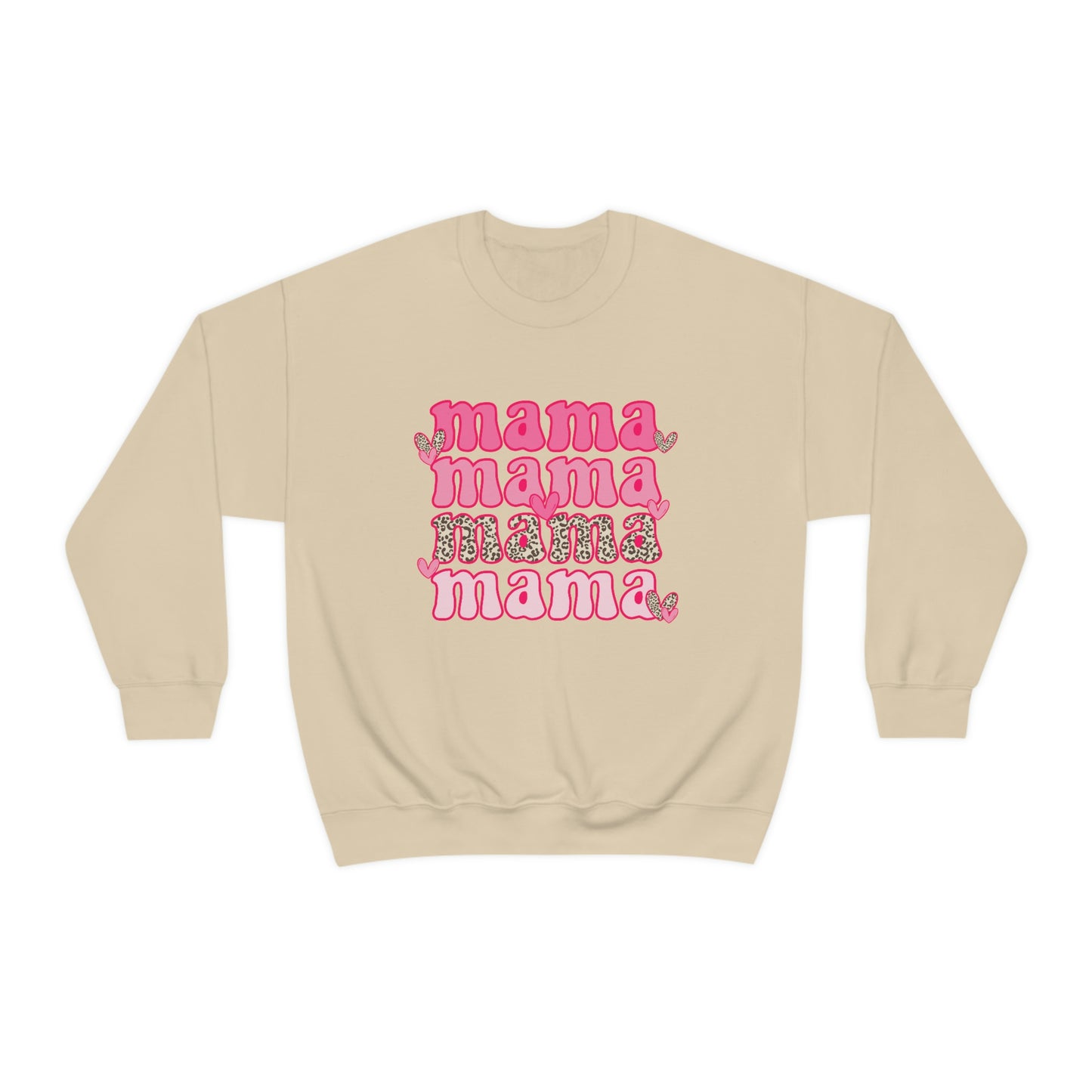 "Mama" Unisex Heavy Blend™ Crewneck Sweatshirt