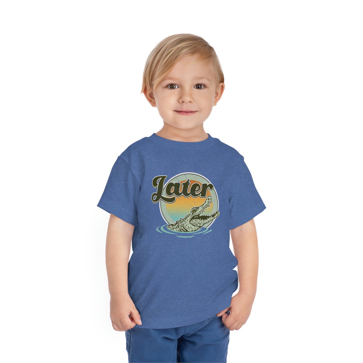 "Later Gator" Toddler Short Sleeve Tee (2T-5T)