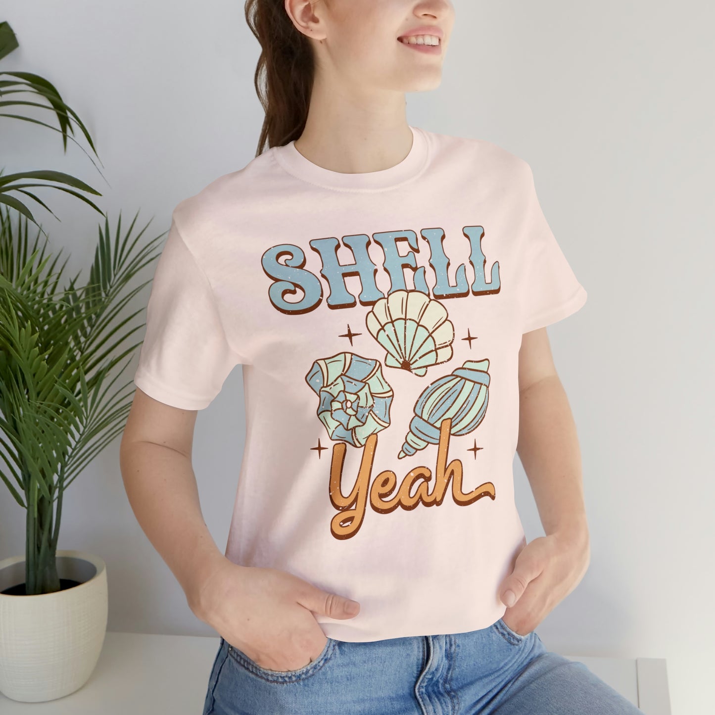 "Shell Yeah" Bella Canvas Short Sleeve Tee