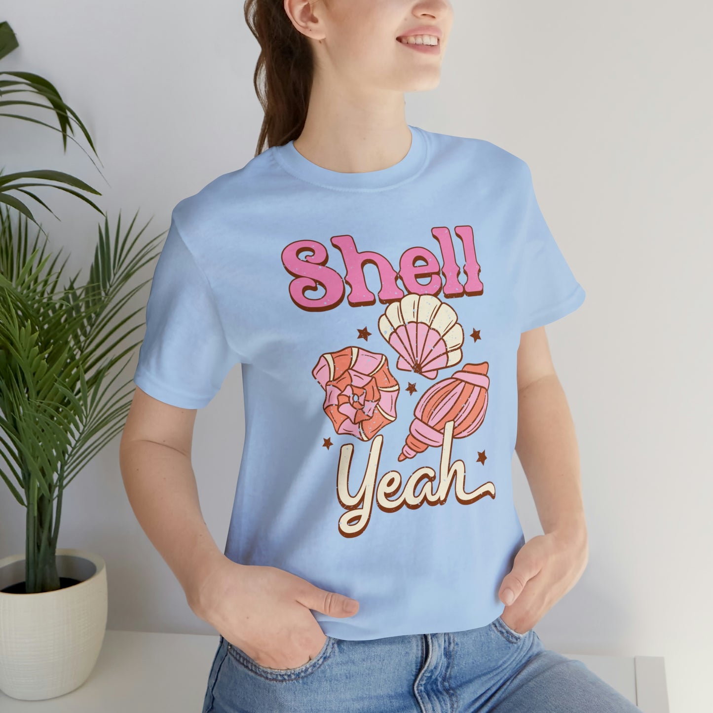 "Shell Yeah" Bella Canvas Short Sleeve Tee