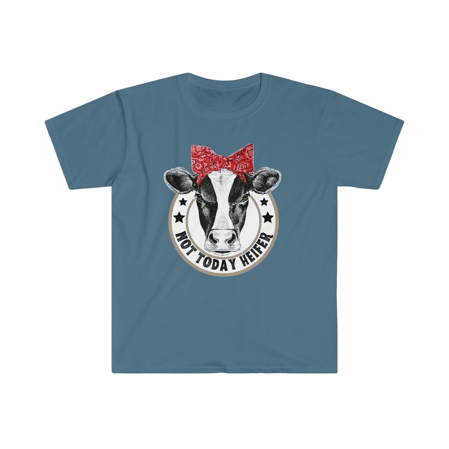 "Not Today Heifer" Unisex Softstyle T-Shirt
