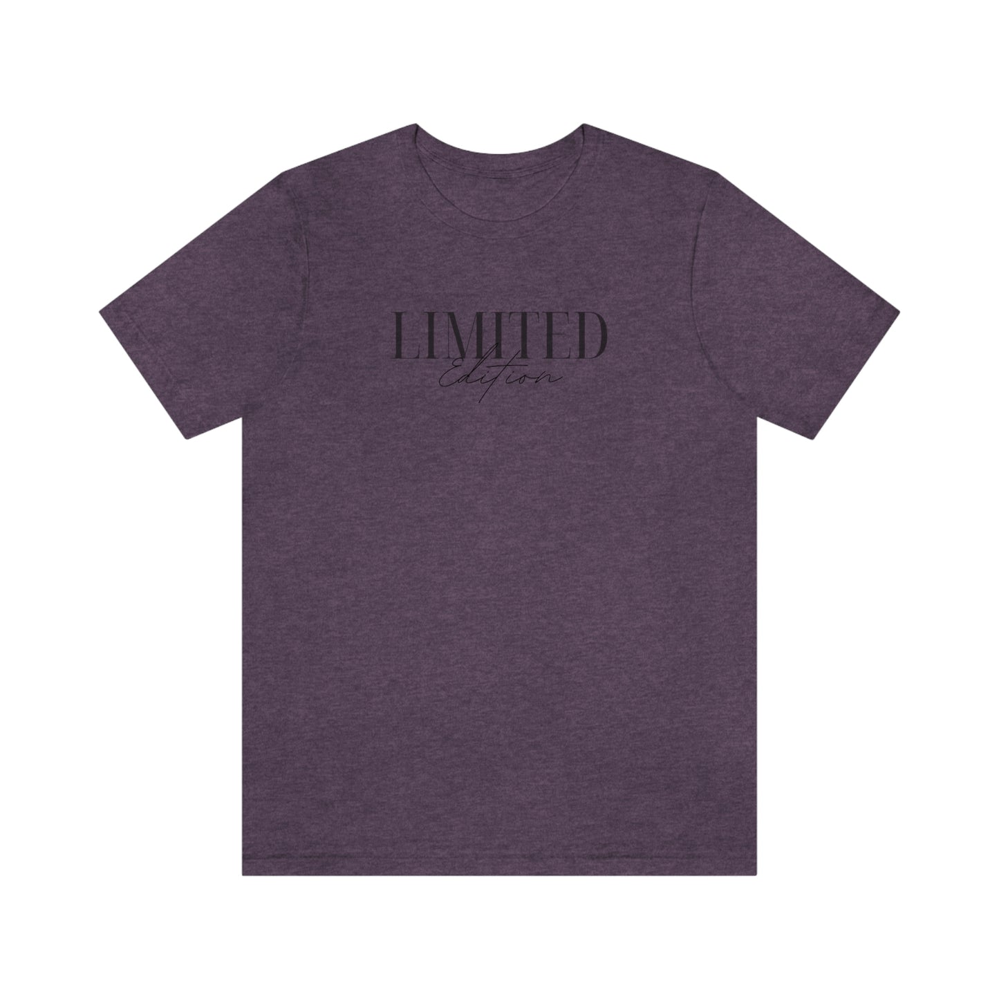 "Limited Edition Tee" Unisex Jersey Short Sleeve Tee (Bella + Canvas)
