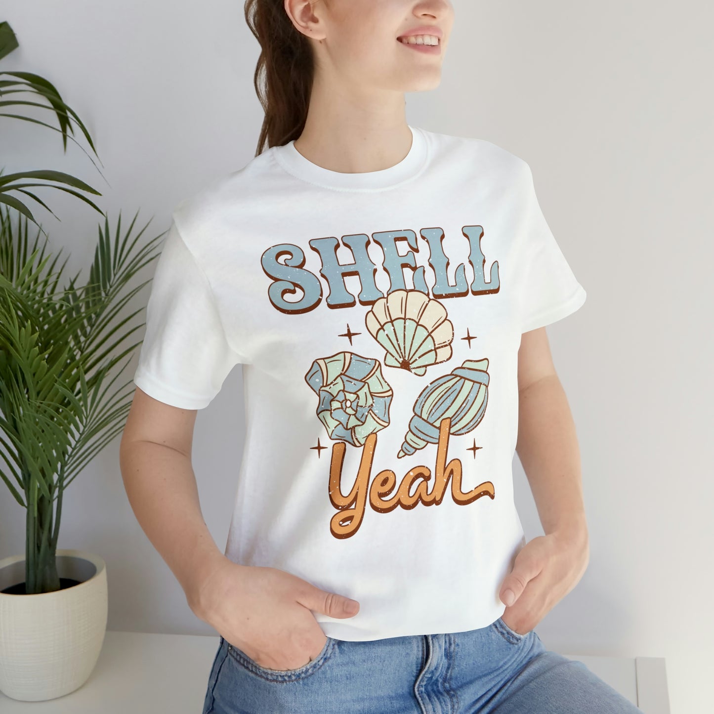 "Shell Yeah" Bella Canvas Short Sleeve Tee