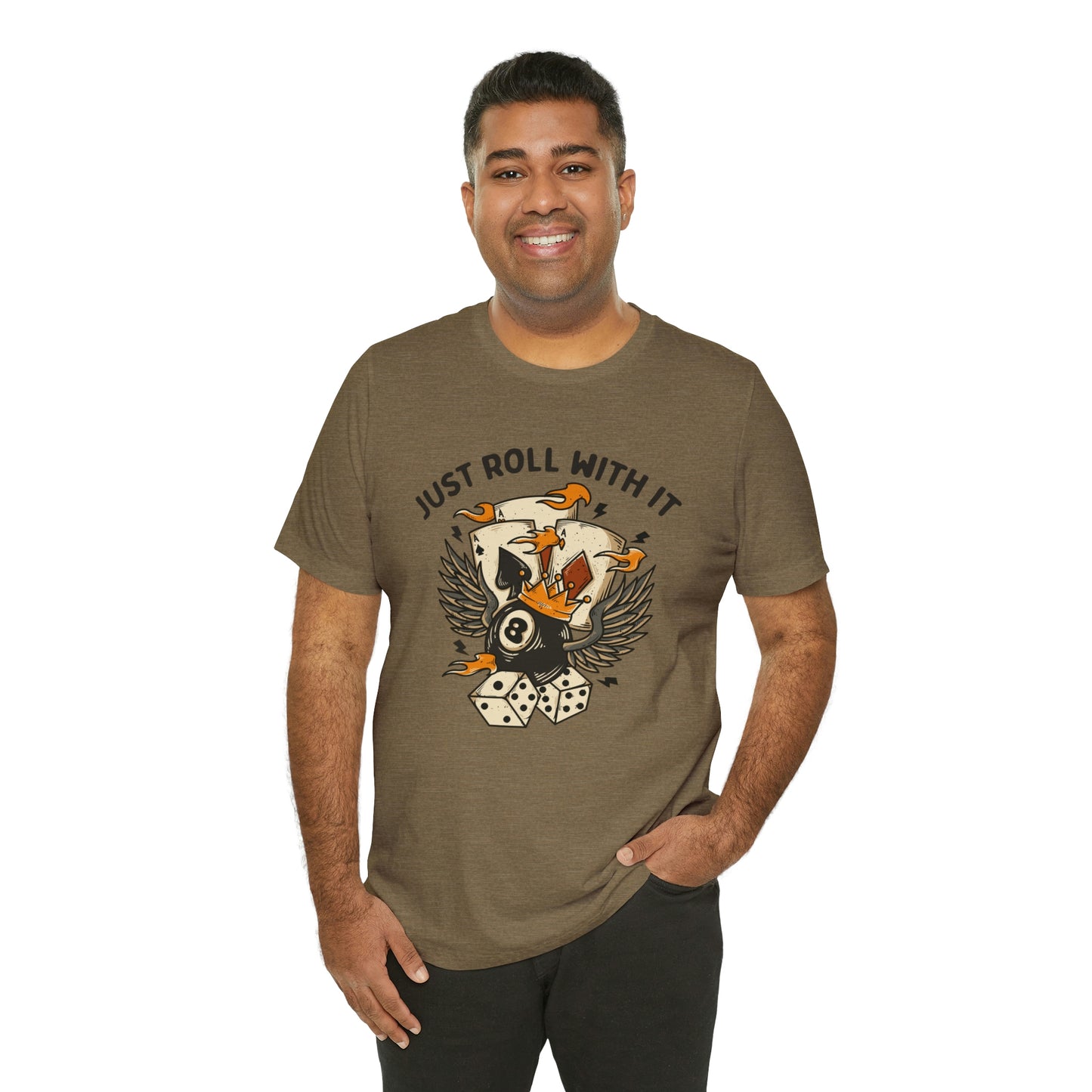"Just Roll With It" Bella Canvas Short Sleeve Tee