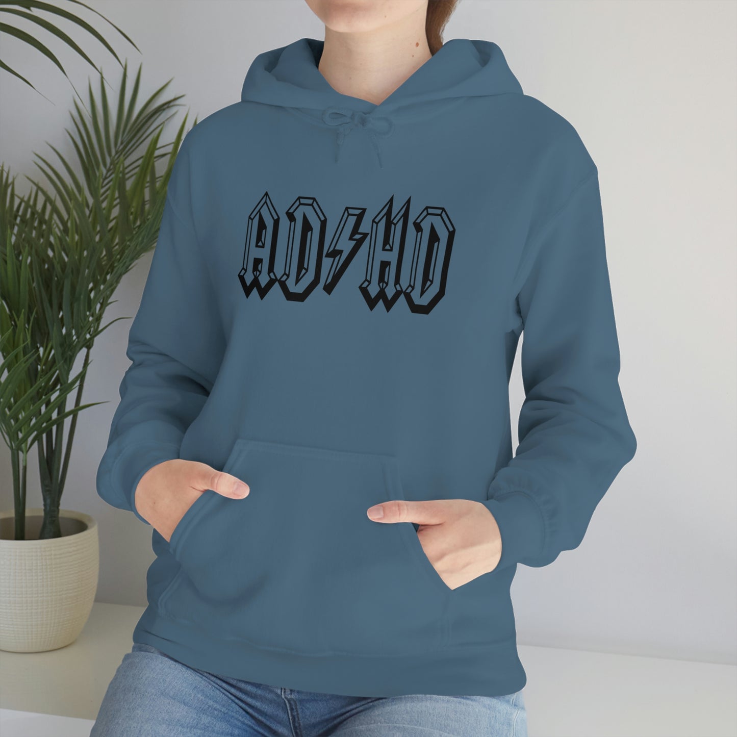 "ADHD" Unisex Hooded Sweatshirt
