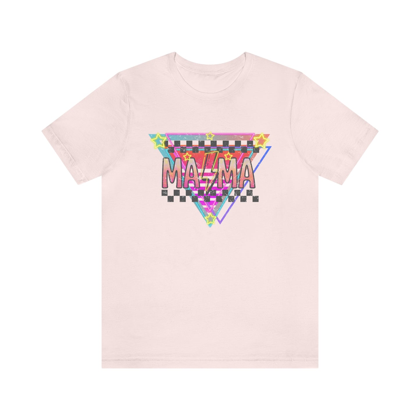 "Retro MAMA" Unisex Jersey Short Sleeve Tee