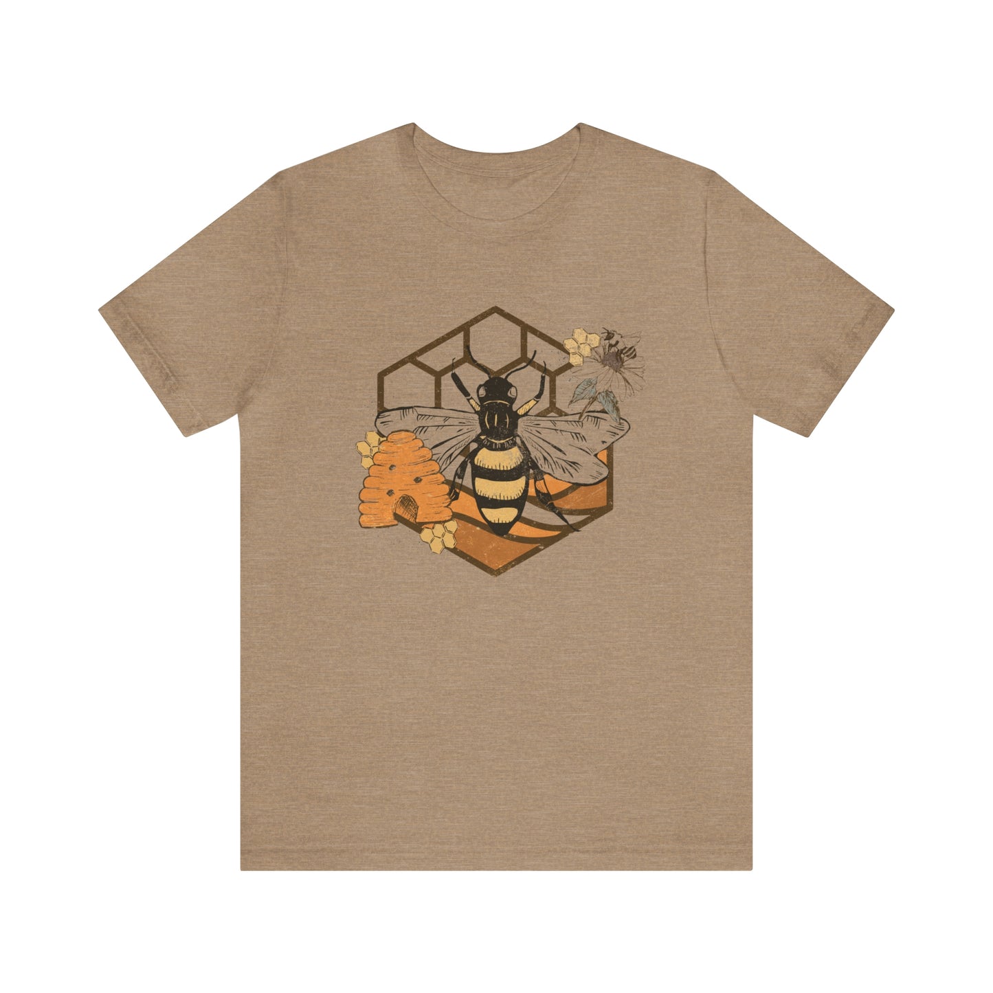 "Honey Bee" Bella Canvas Short Sleeve Tee