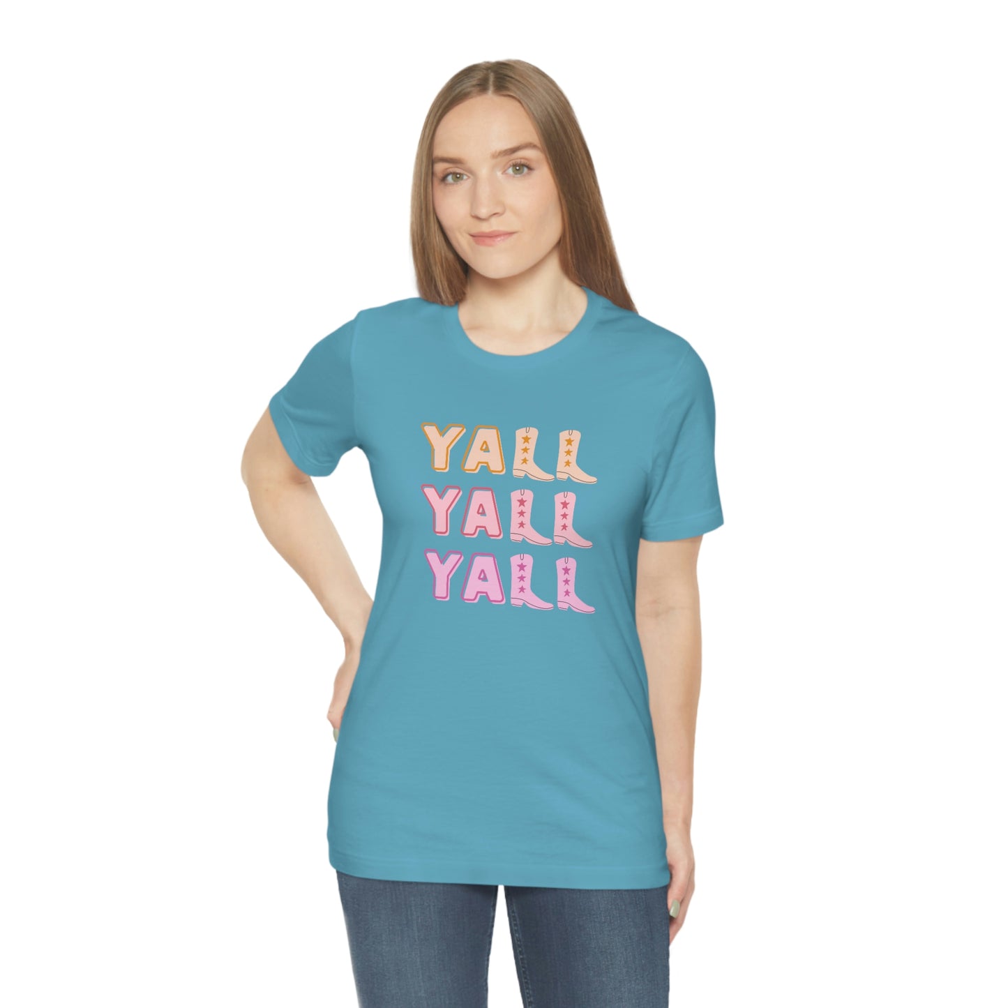 "Yall" Unisex Jersey Short Sleeve Tee
