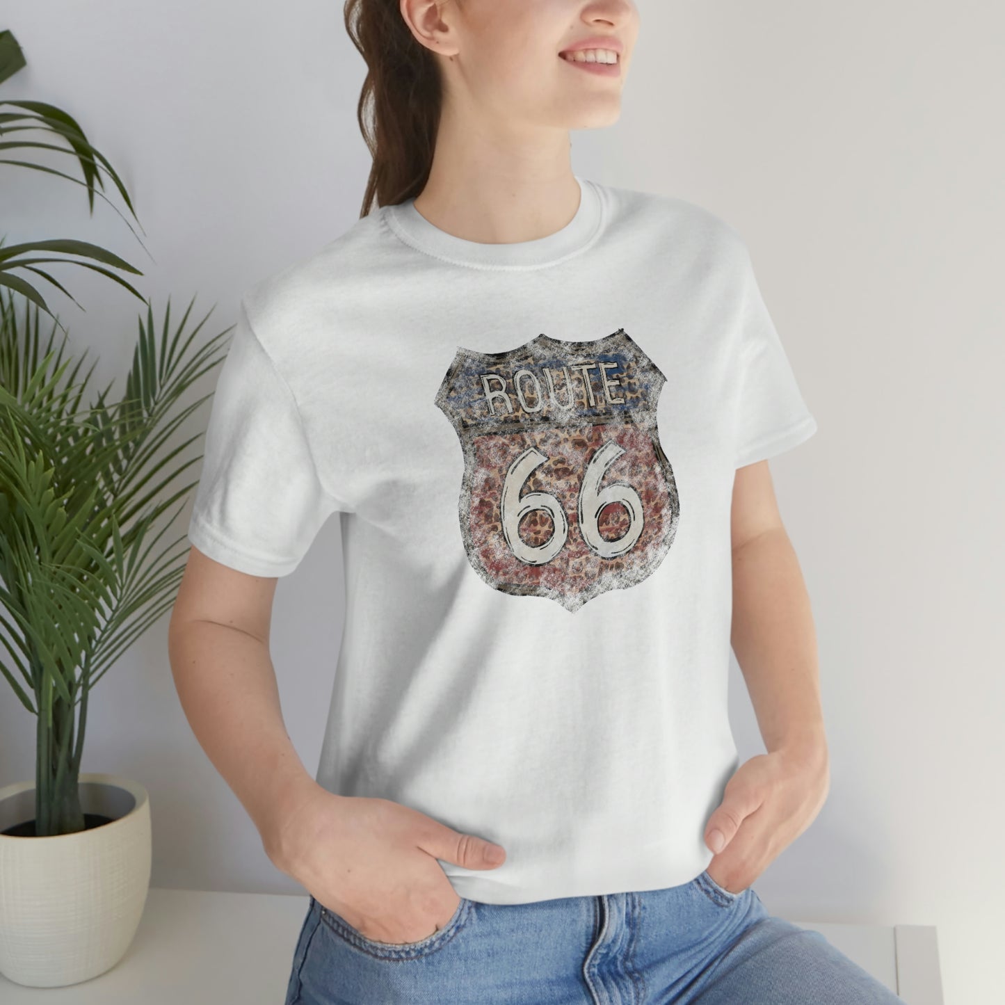 Route 66 Bella Canvas Unisex Jersey Short Sleeve Tee
