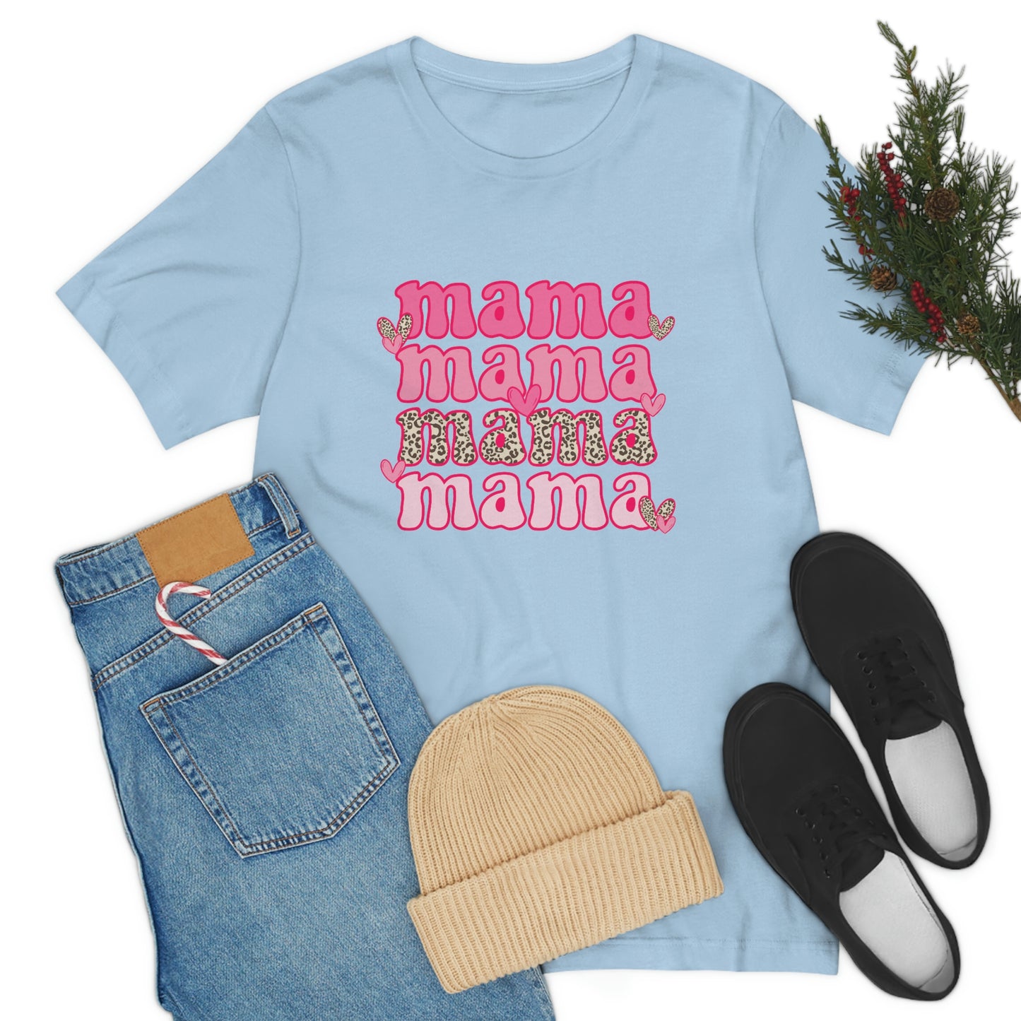 "Mama" Unisex Jersey Short Sleeve Tee