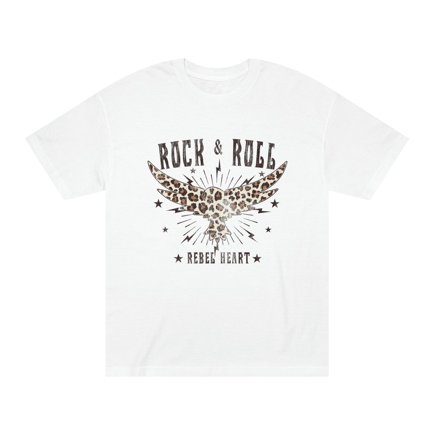 "Rock & Roll" Oversized tee, Unisex Classic Tee