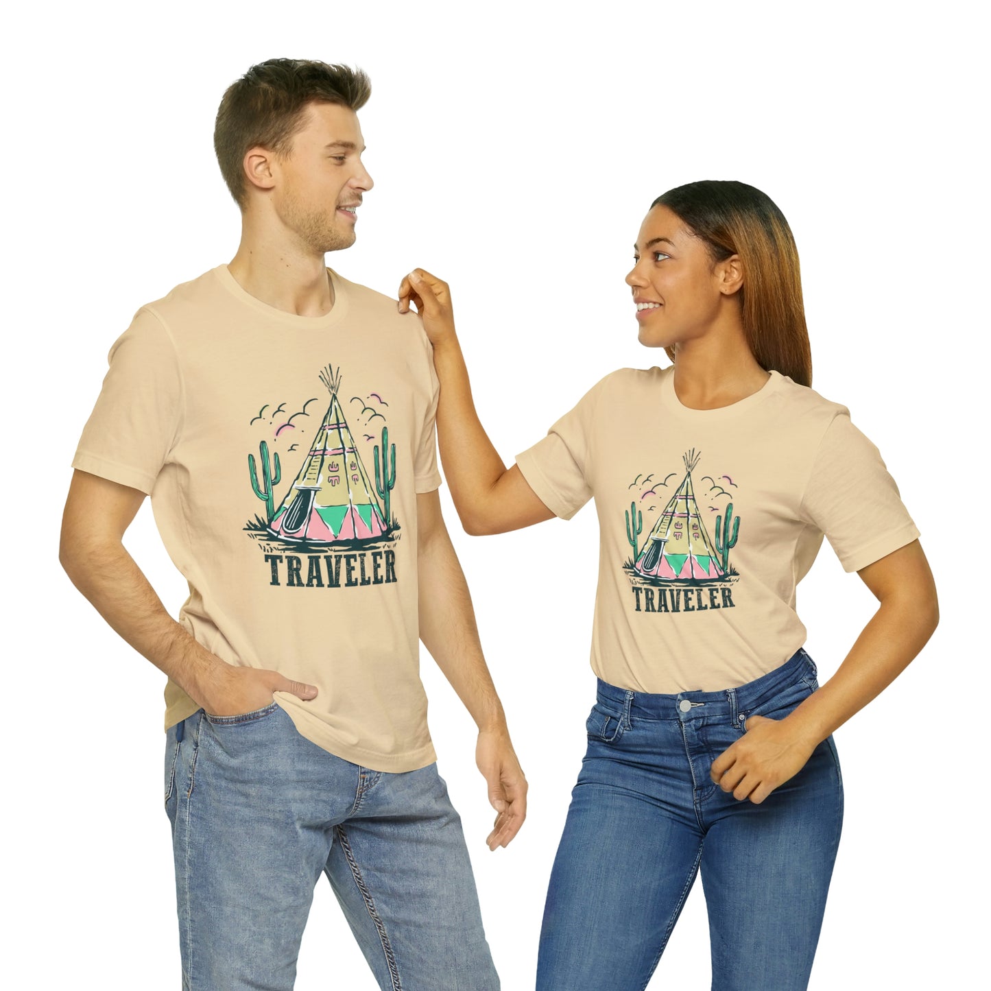 "Traveler" Bella Canvas Short Sleeve Tee