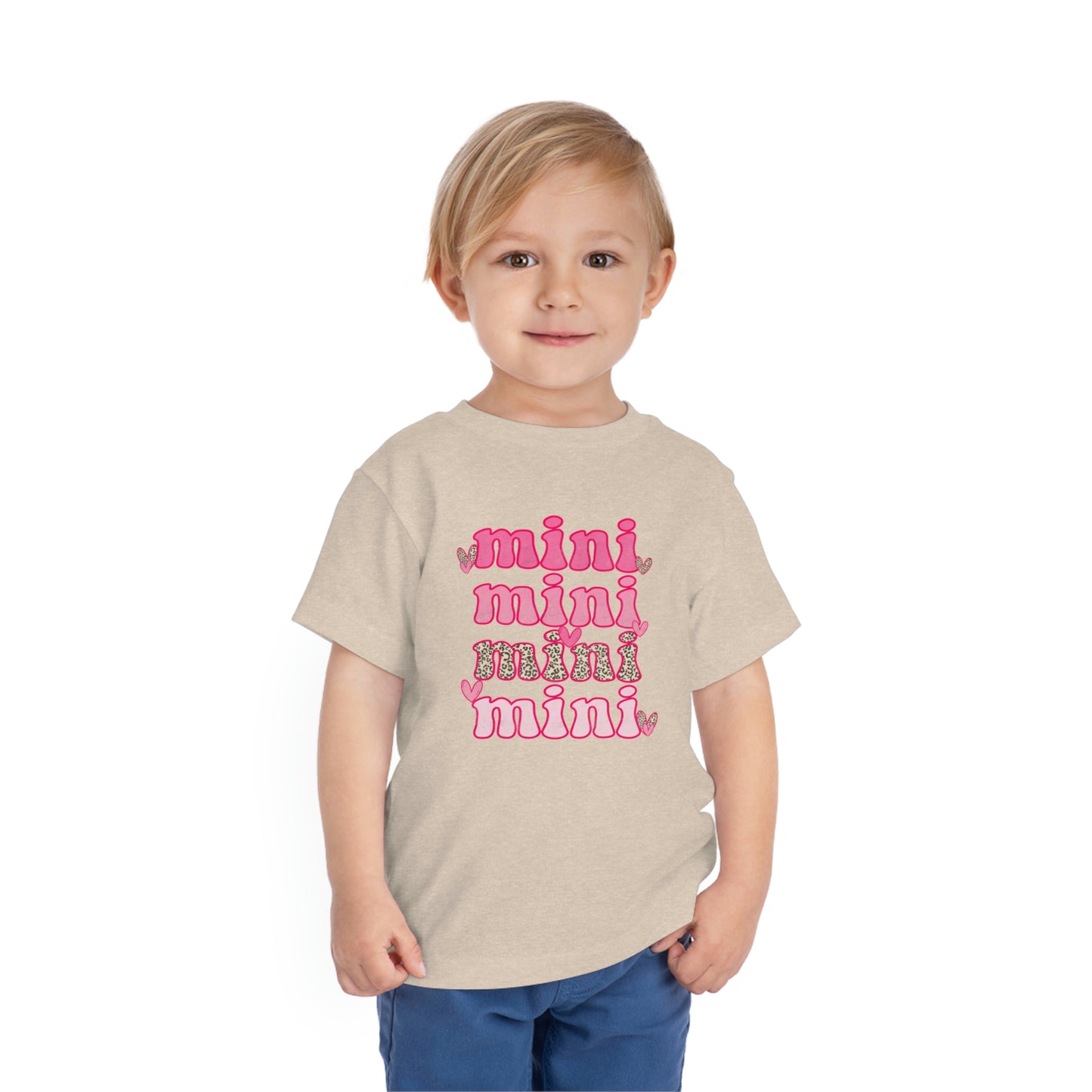 "Mini" Bella Canvas Toddler Short Sleeve Tee (2T-5T)