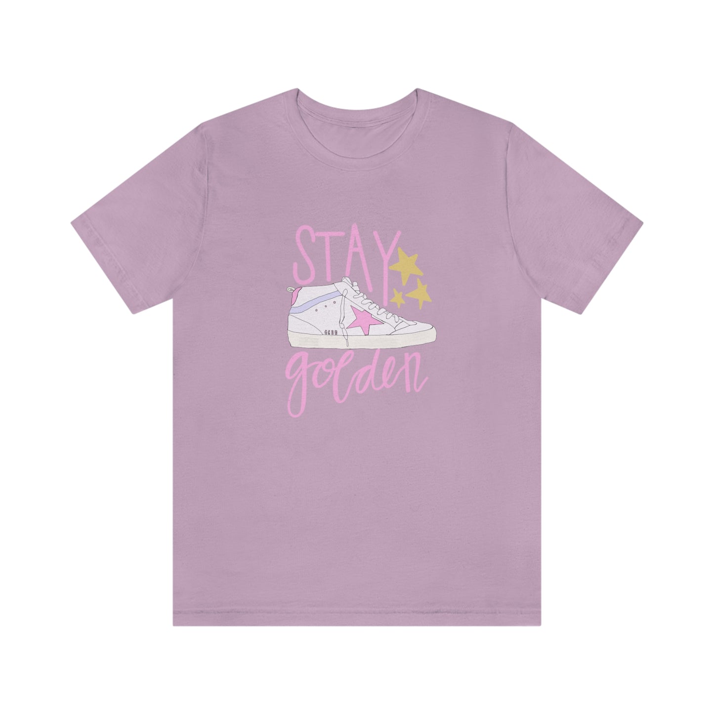 "Stay Golden" Unisex Jersey Short Sleeve Tee