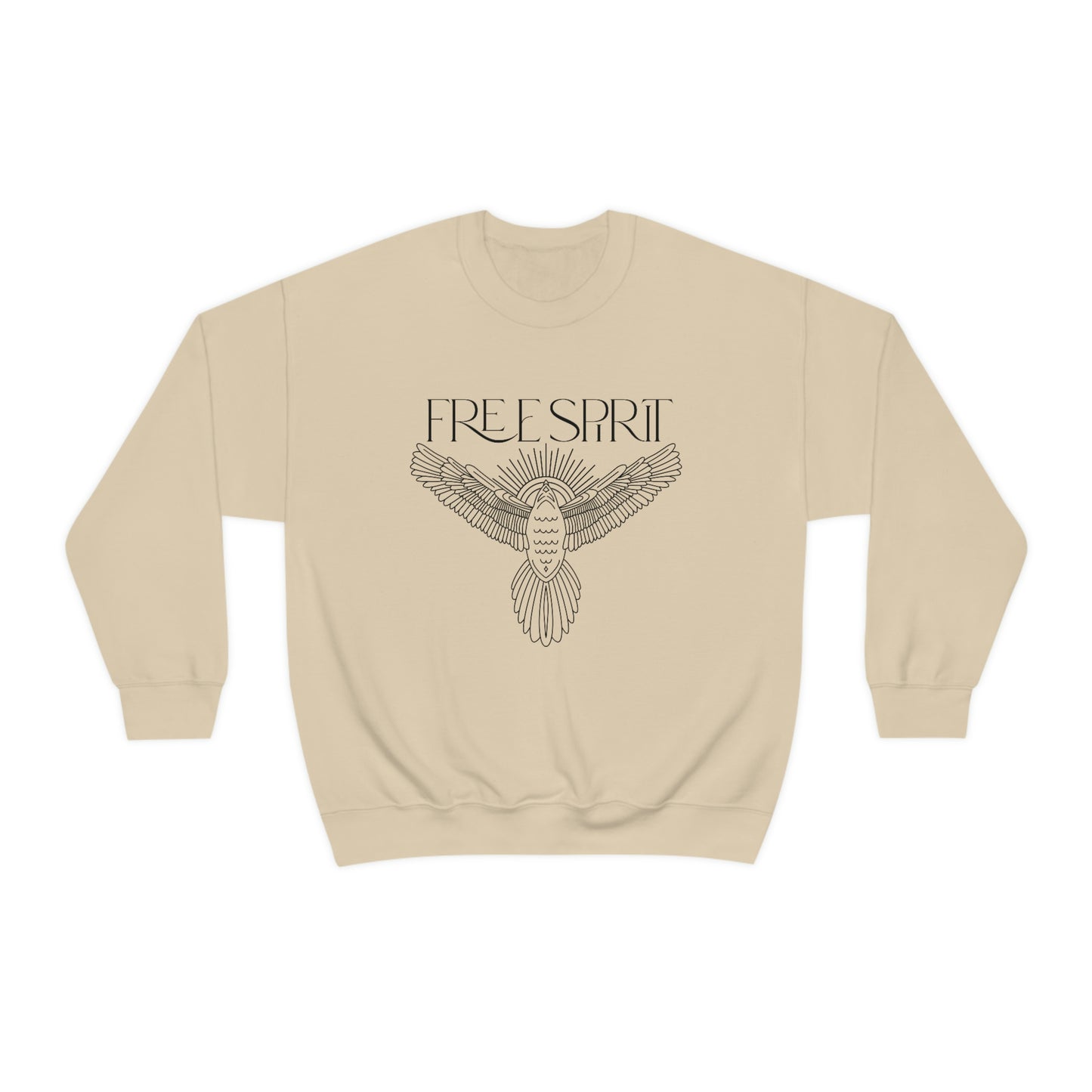 "Free Spirit" Unisex Crewneck Sweatshirt