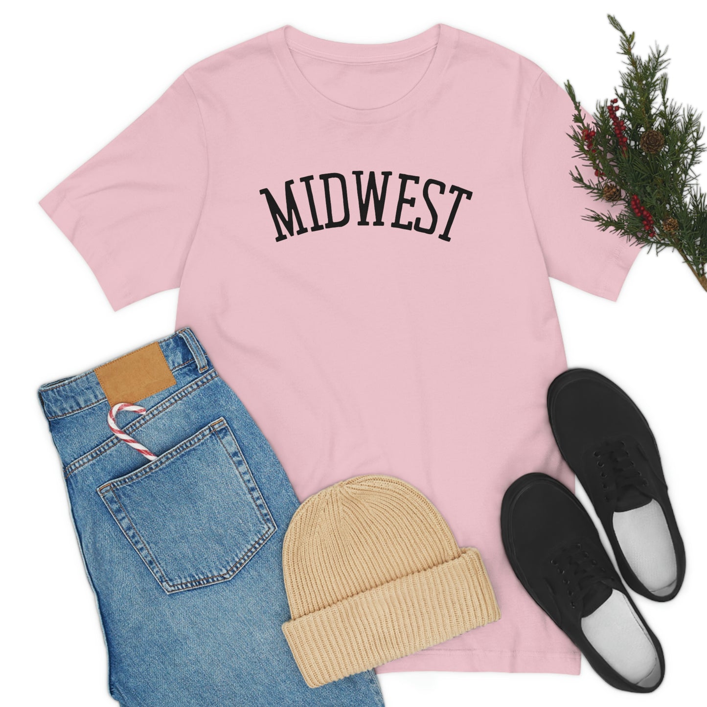 "Midwest" Unisex Jersey Short Sleeve Tee