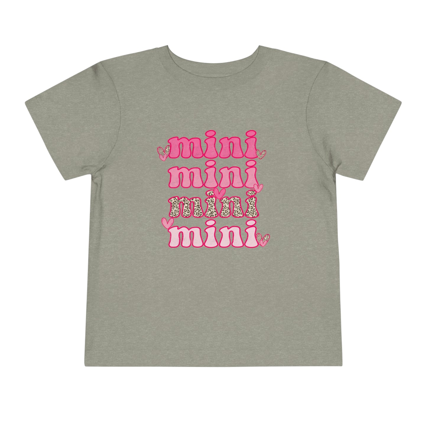 "Mini" Bella Canvas Toddler Short Sleeve Tee (2T-5T)
