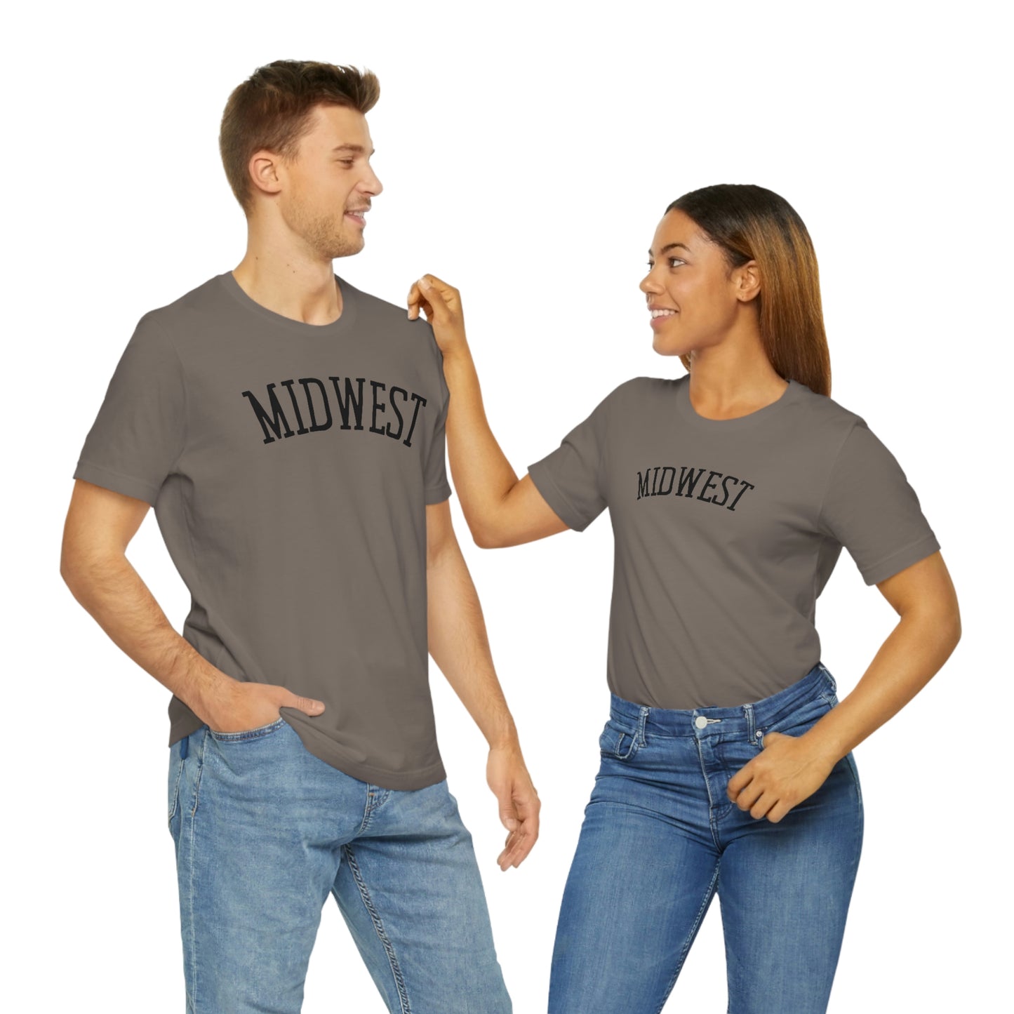 "Midwest" Unisex Jersey Short Sleeve Tee