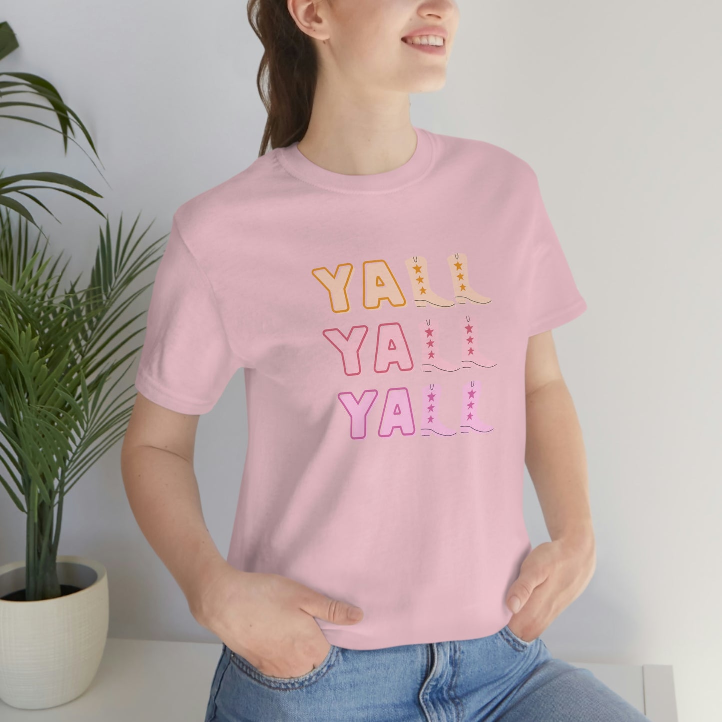 "Yall" Unisex Jersey Short Sleeve Tee