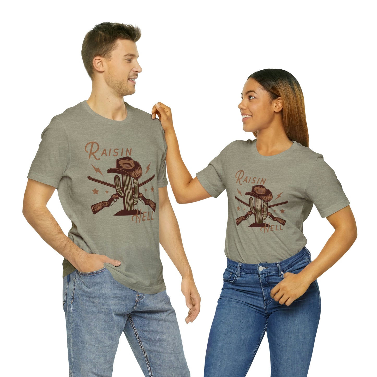 "Raisin Hell" Bella Canvas Short Sleeve Tee