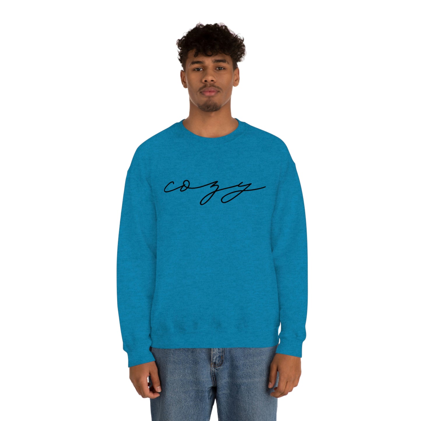 "Cozy" Unisex Heavy Blend™ Crewneck Sweatshirt