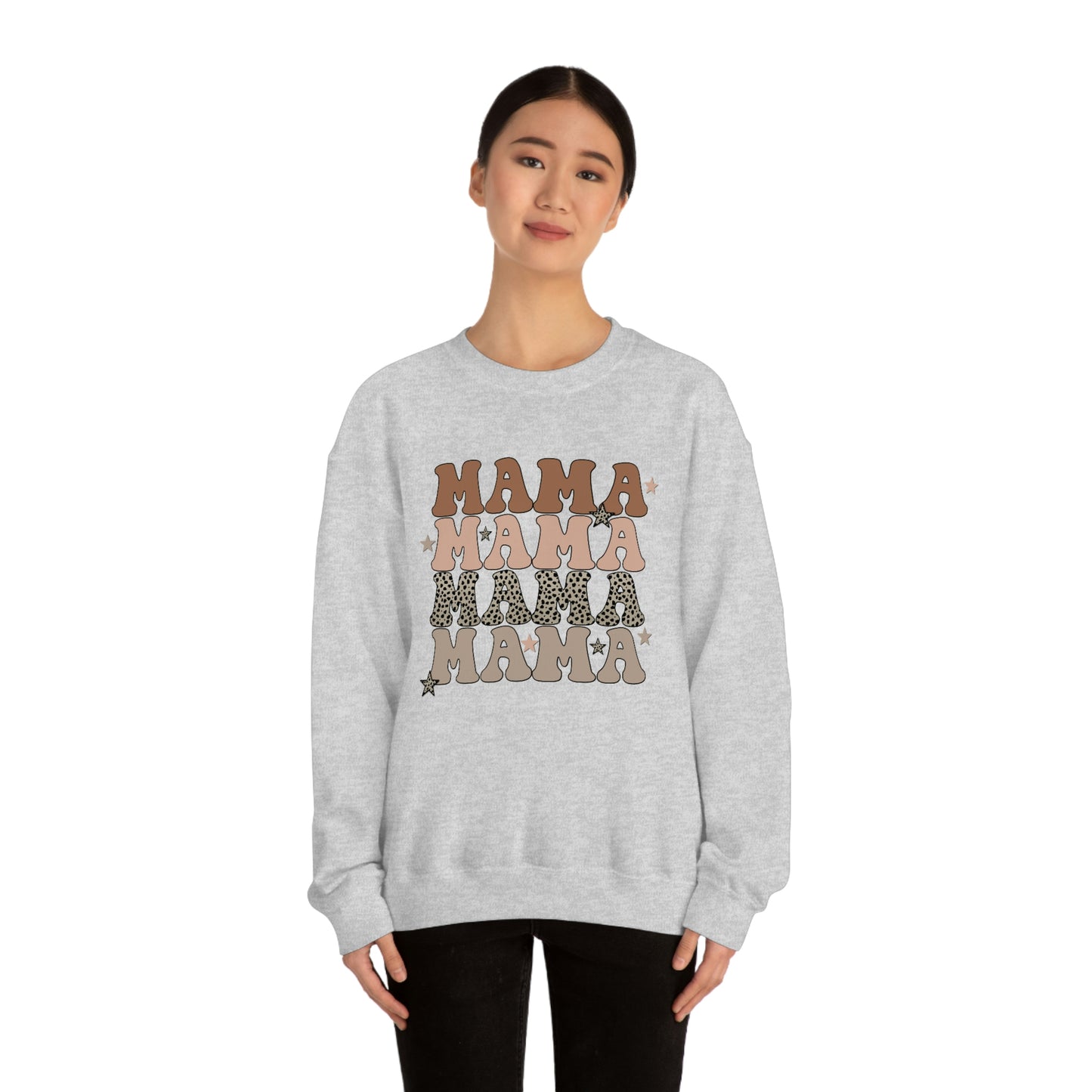 "MAMA" Unisex Heavy Blend™ Crewneck Sweatshirt