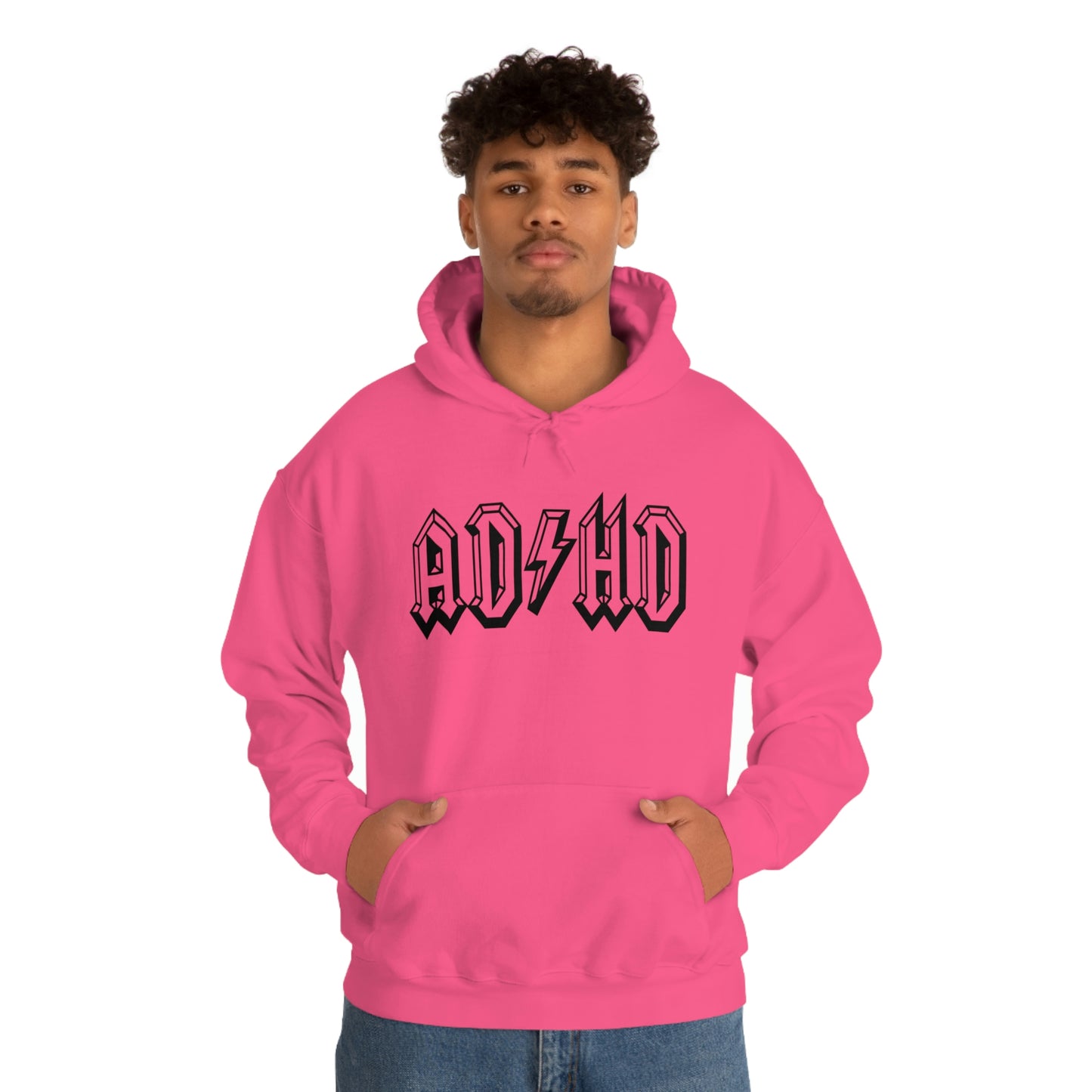 "ADHD" Unisex Hooded Sweatshirt