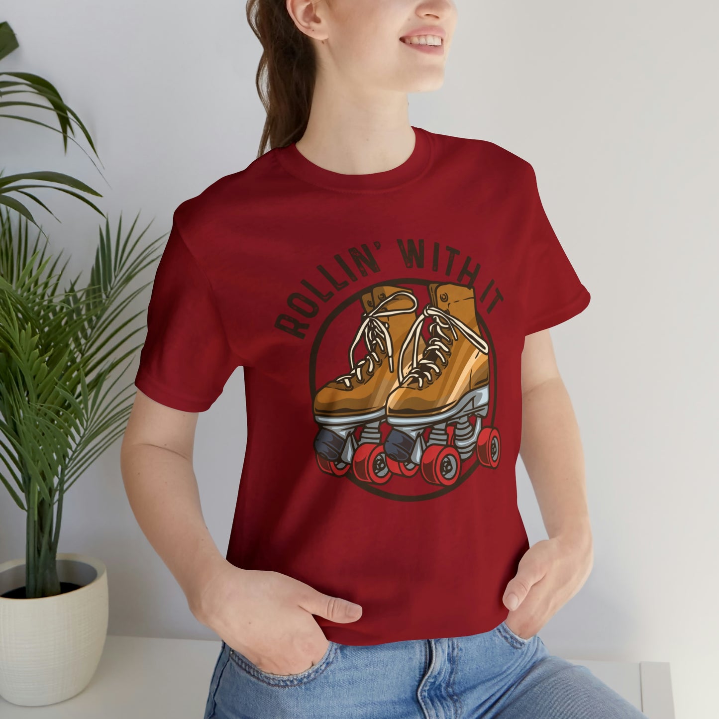 "Rollin' With It" Bella Canvas Short Sleeve Tee