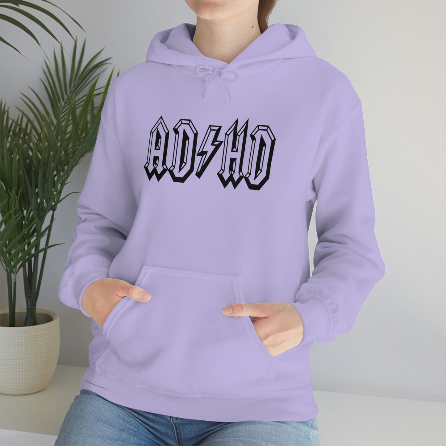 "ADHD" Unisex Hooded Sweatshirt