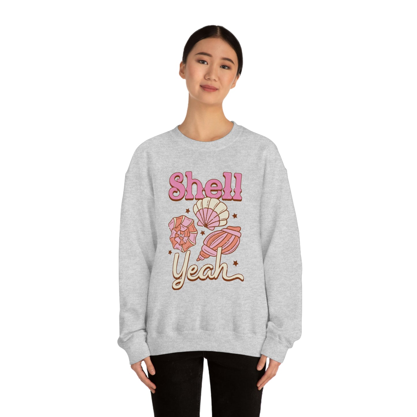 "Shell Yeah" Unisex Heavy Blend™ Crewneck Sweatshirt