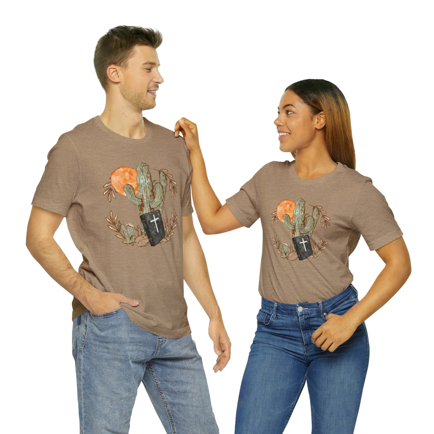 "Desert Cactus" Bella Canvas Short Sleeve Tee