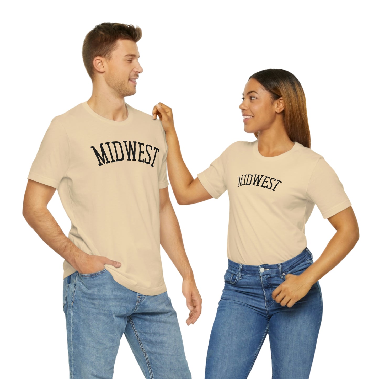 "Midwest" Unisex Jersey Short Sleeve Tee