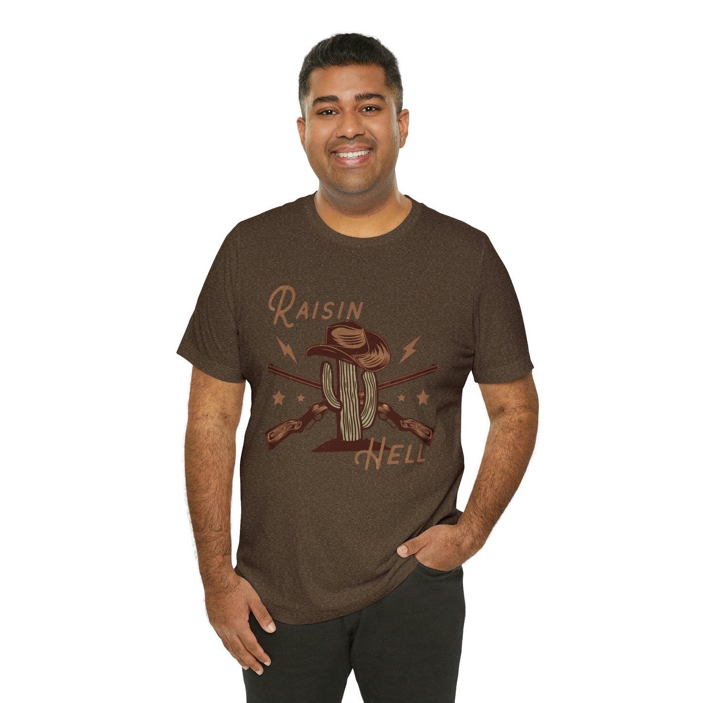 "Raisin Hell" Bella Canvas Short Sleeve Tee