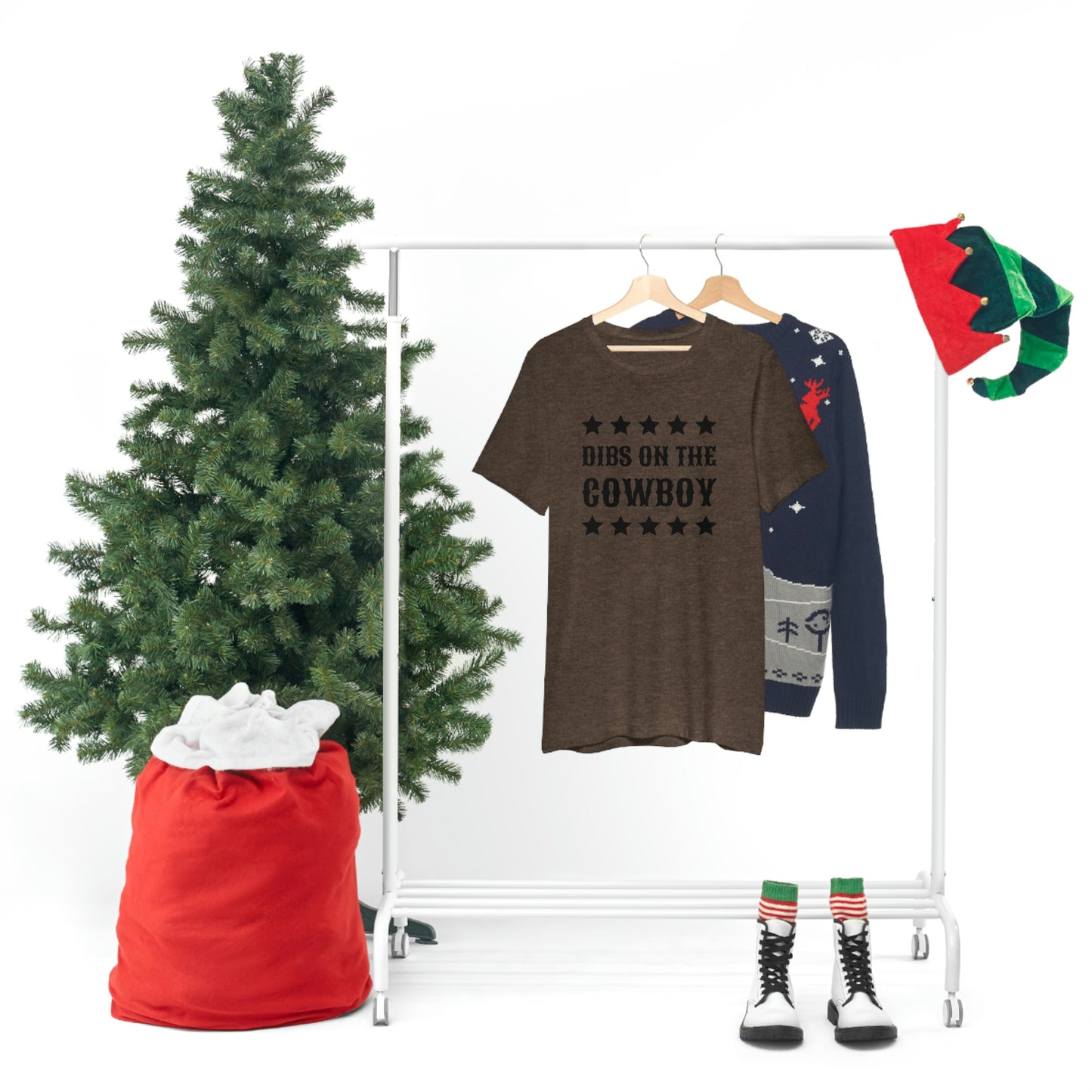 "Dibs on the Cowboy" Unisex Jersey Short Sleeve Tee