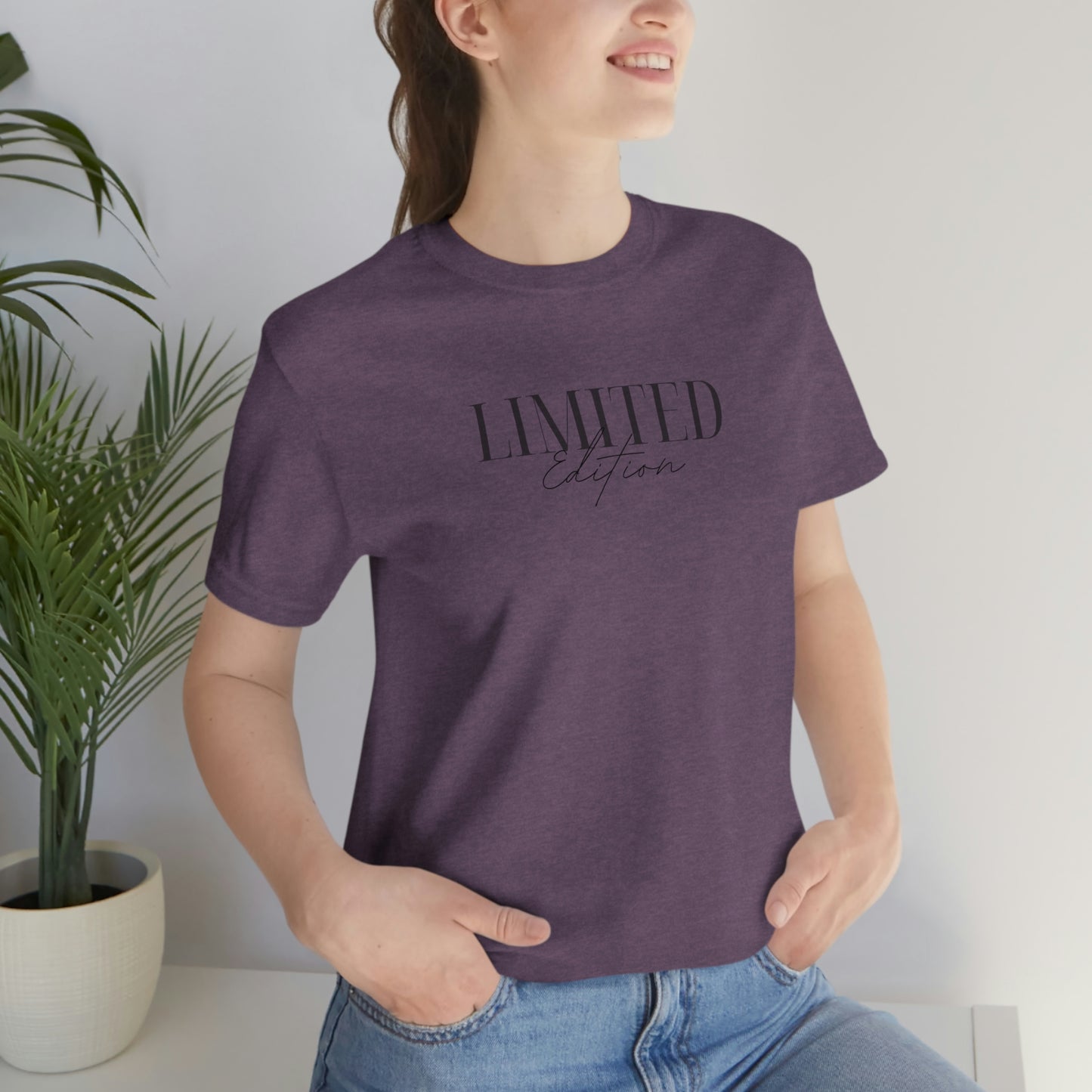 "Limited Edition Tee" Unisex Jersey Short Sleeve Tee (Bella + Canvas)