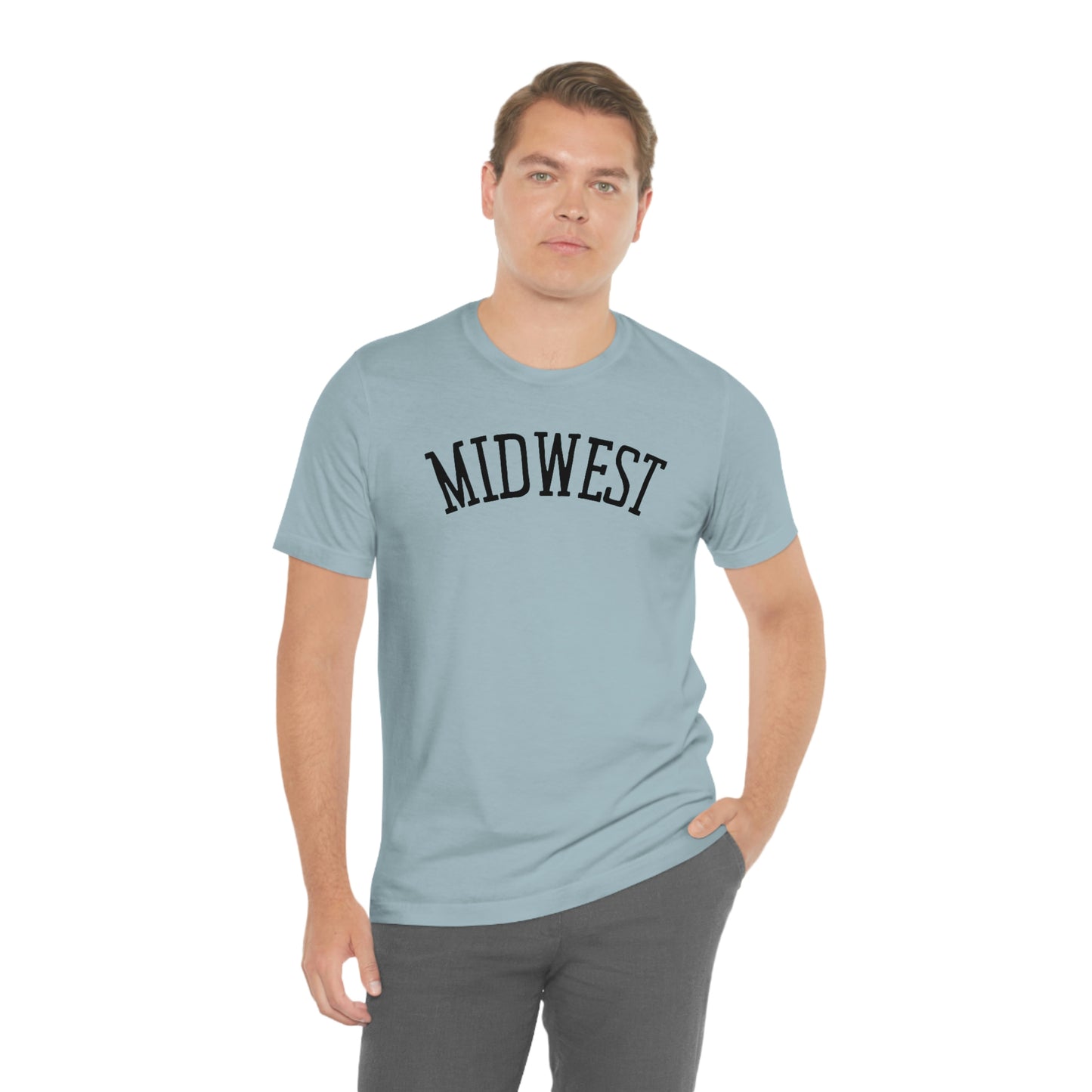 "Midwest" Unisex Jersey Short Sleeve Tee