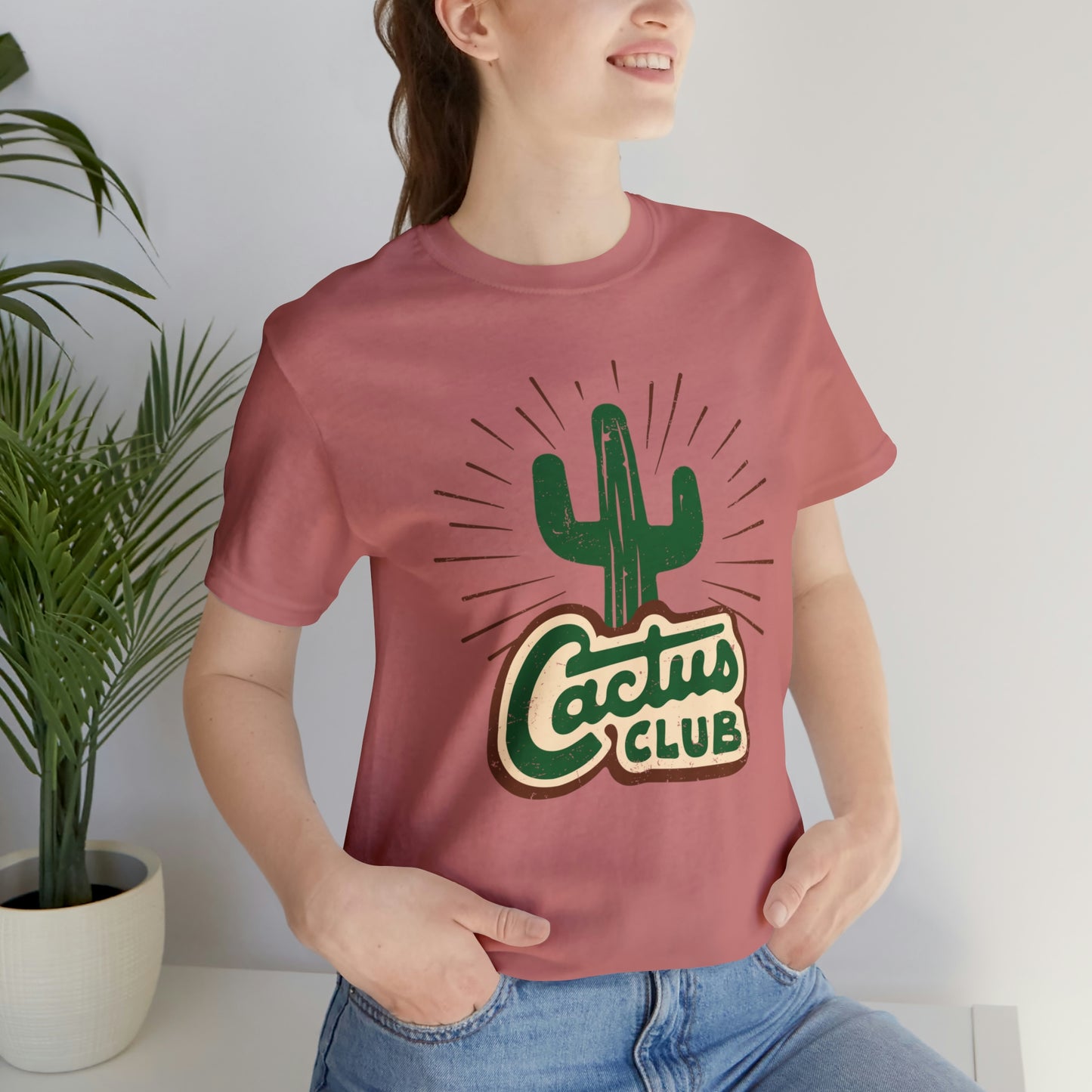 "Cactus Club" Bella Canvas Short Sleeve Tee
