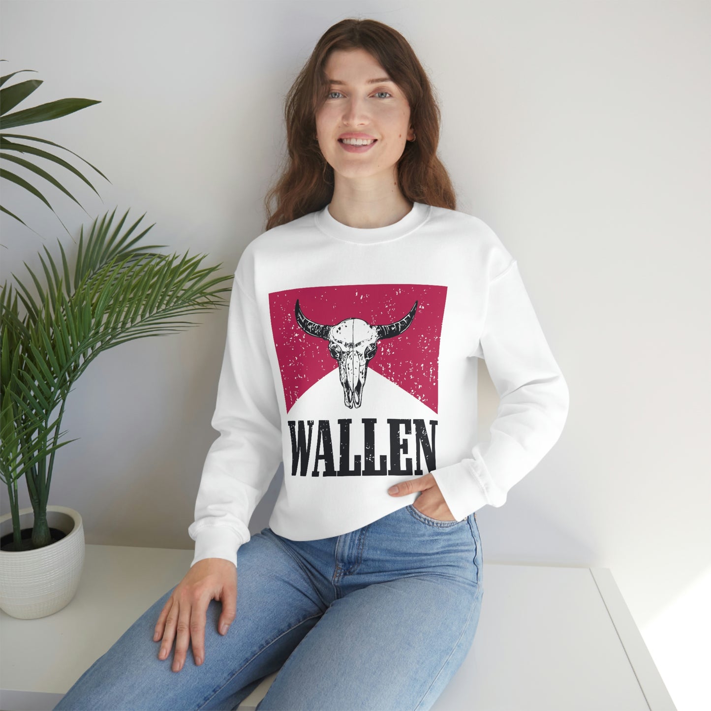 "Wallen" Grapich Crewneck Sweatshirt