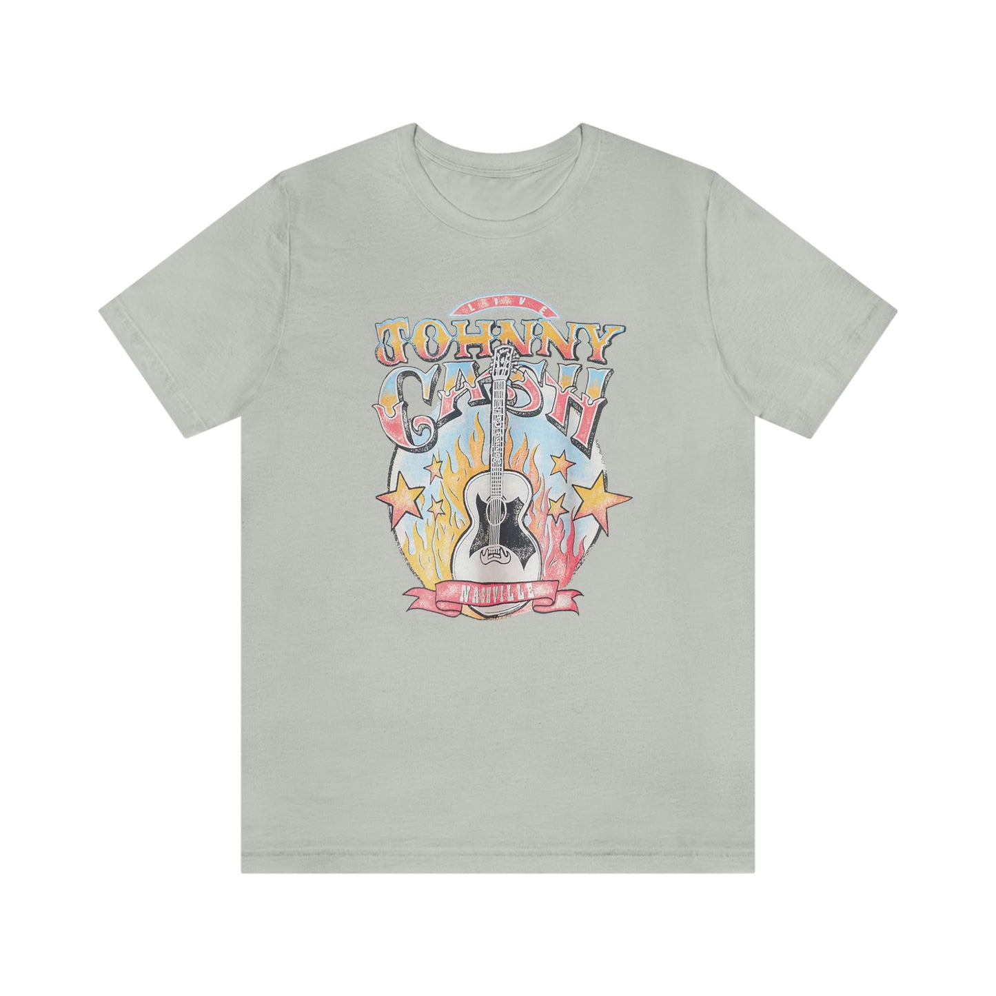 "Johnny Cash" Unisex Jersey Short Sleeve Tee