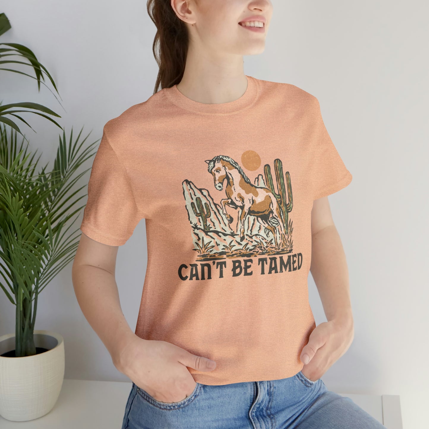 "Can't Be Tamed" Bella Canvas Short Sleeve Tee