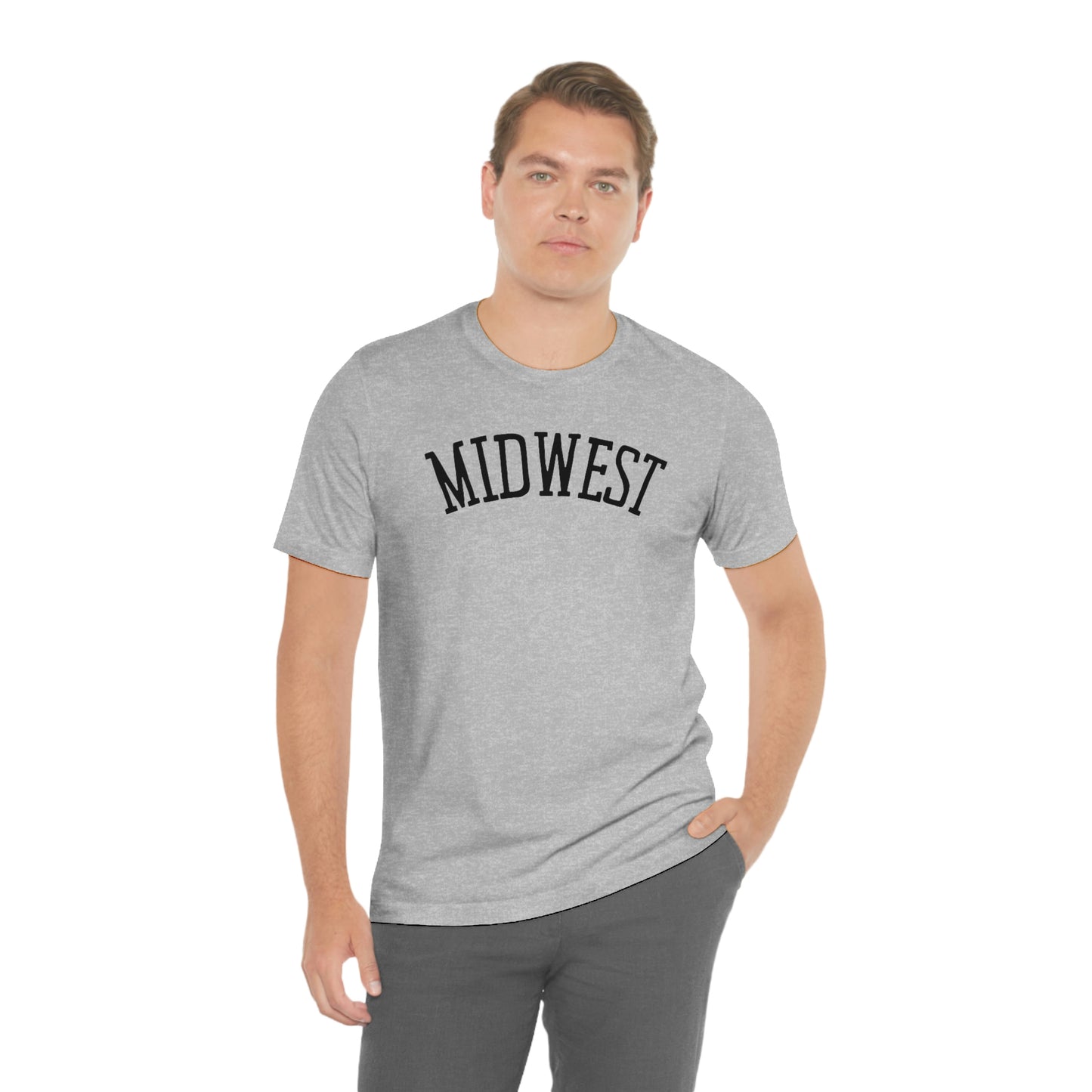 "Midwest" Unisex Jersey Short Sleeve Tee