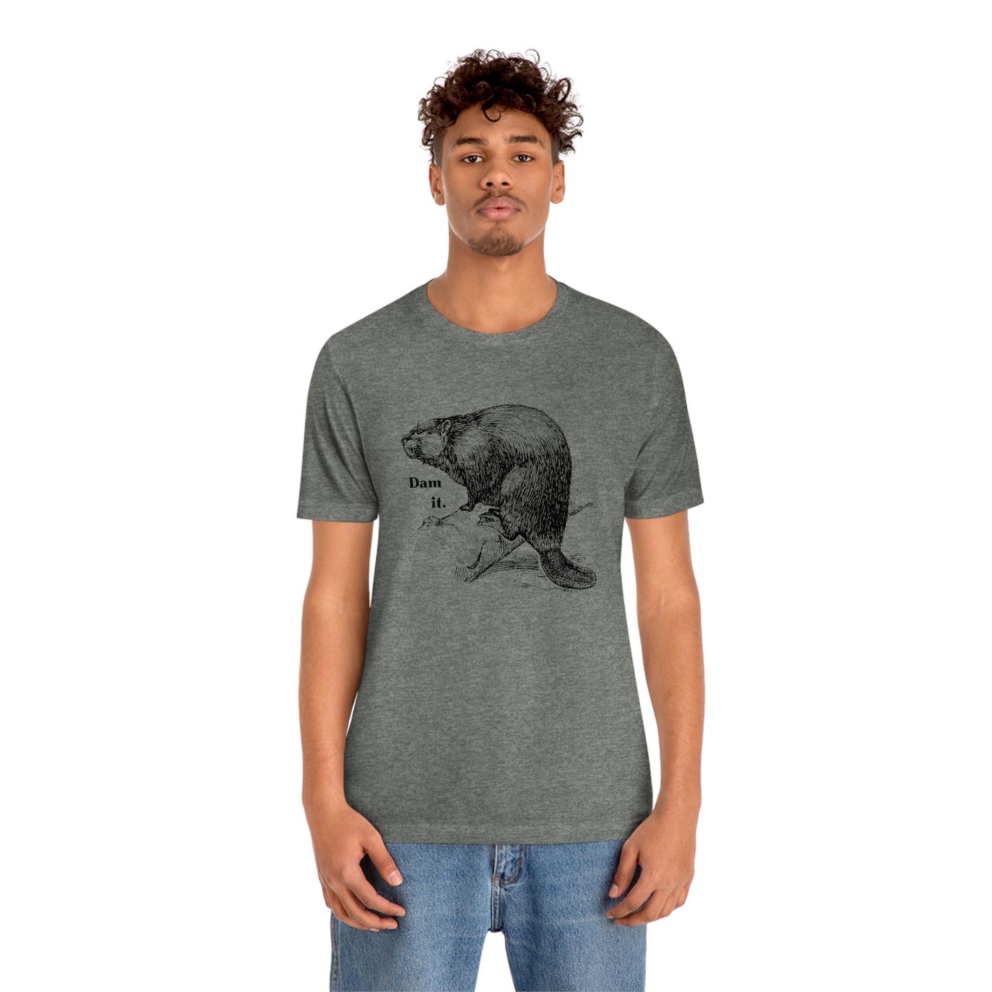 "Dam it" Bella Canvas Graphic Short Sleeve Tee